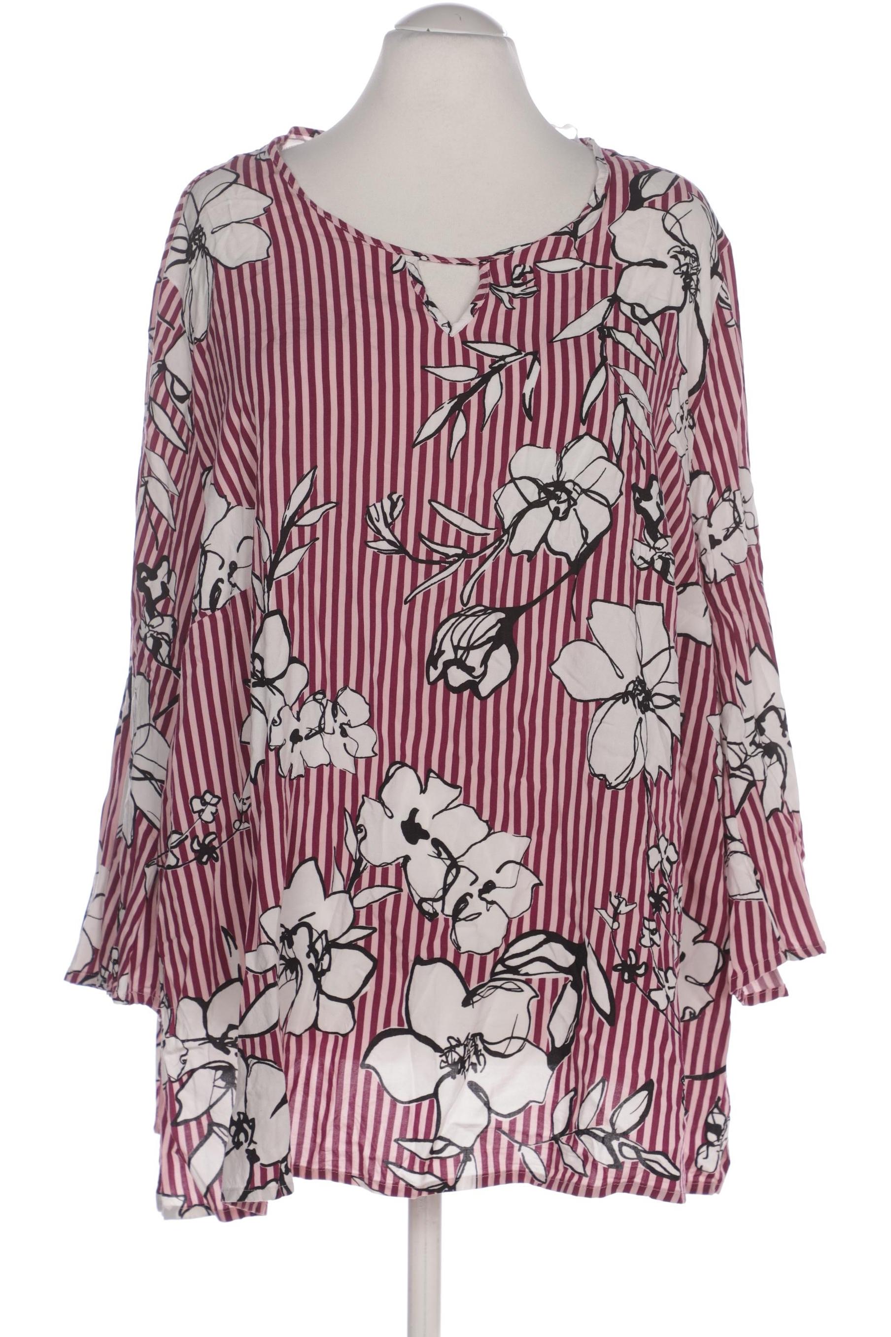 

Ulla Popken Damen Bluse, bordeaux, Gr. 54