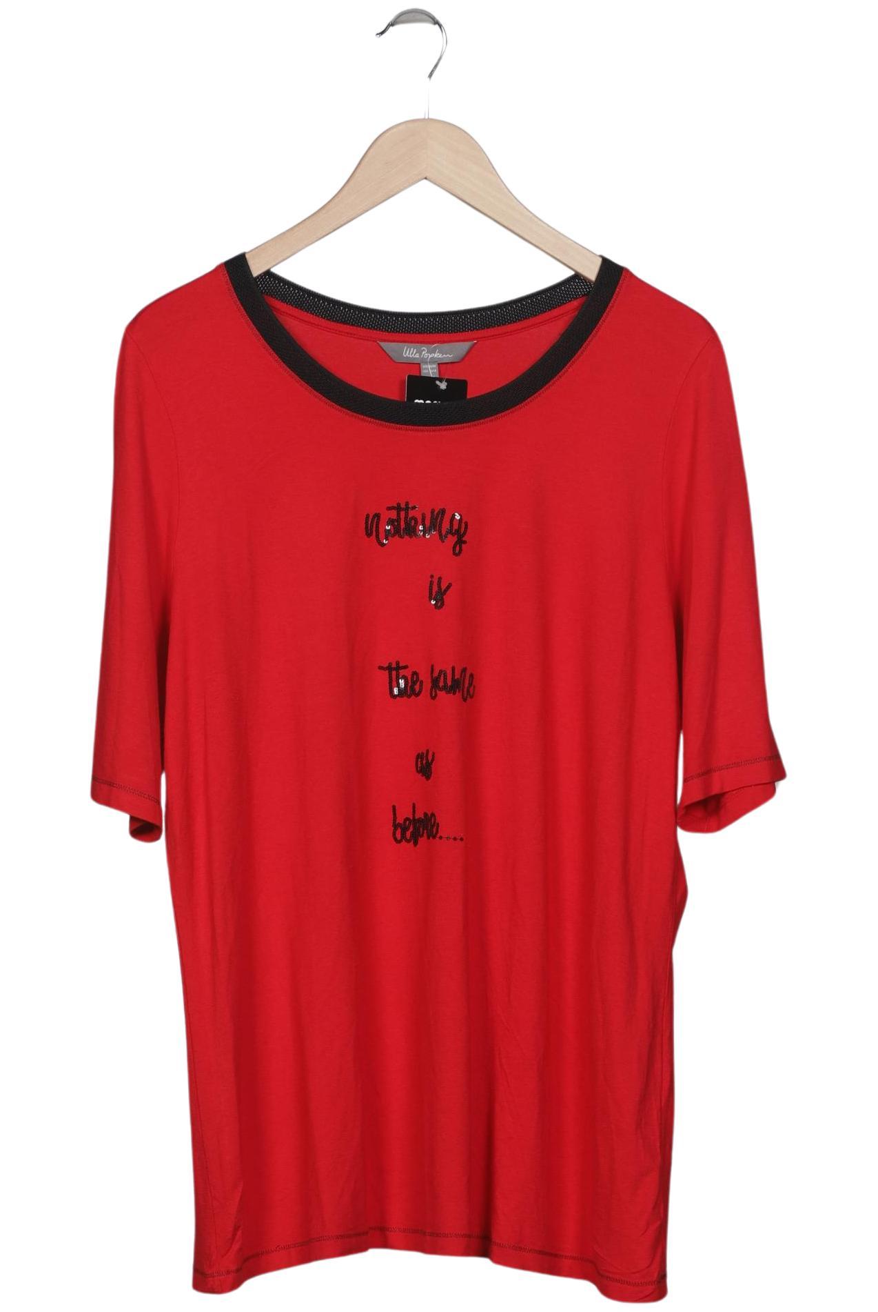 

Ulla Popken Damen T-Shirt, rot, Gr. 46