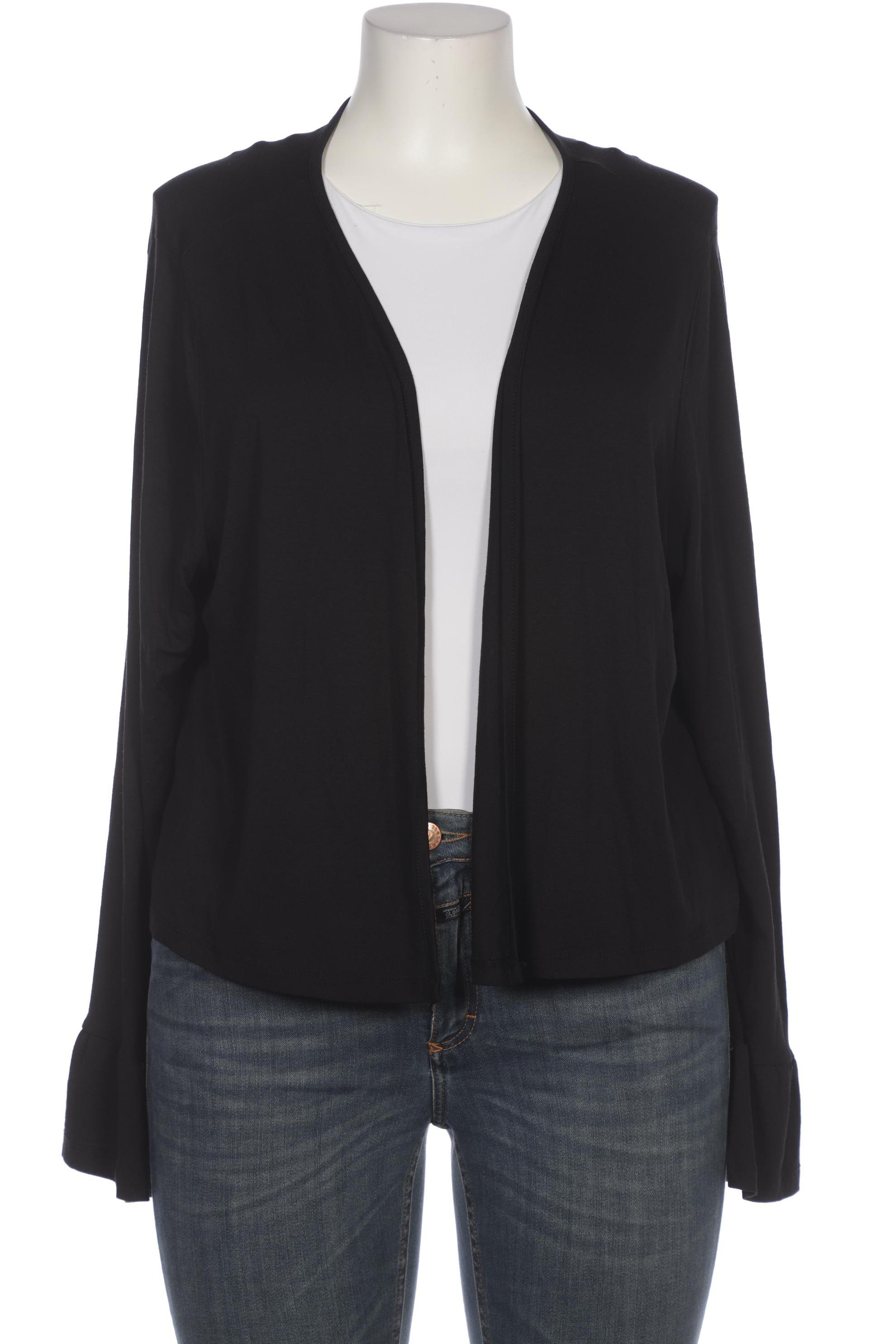 

Ulla Popken Damen Strickjacke, schwarz, Gr. 46