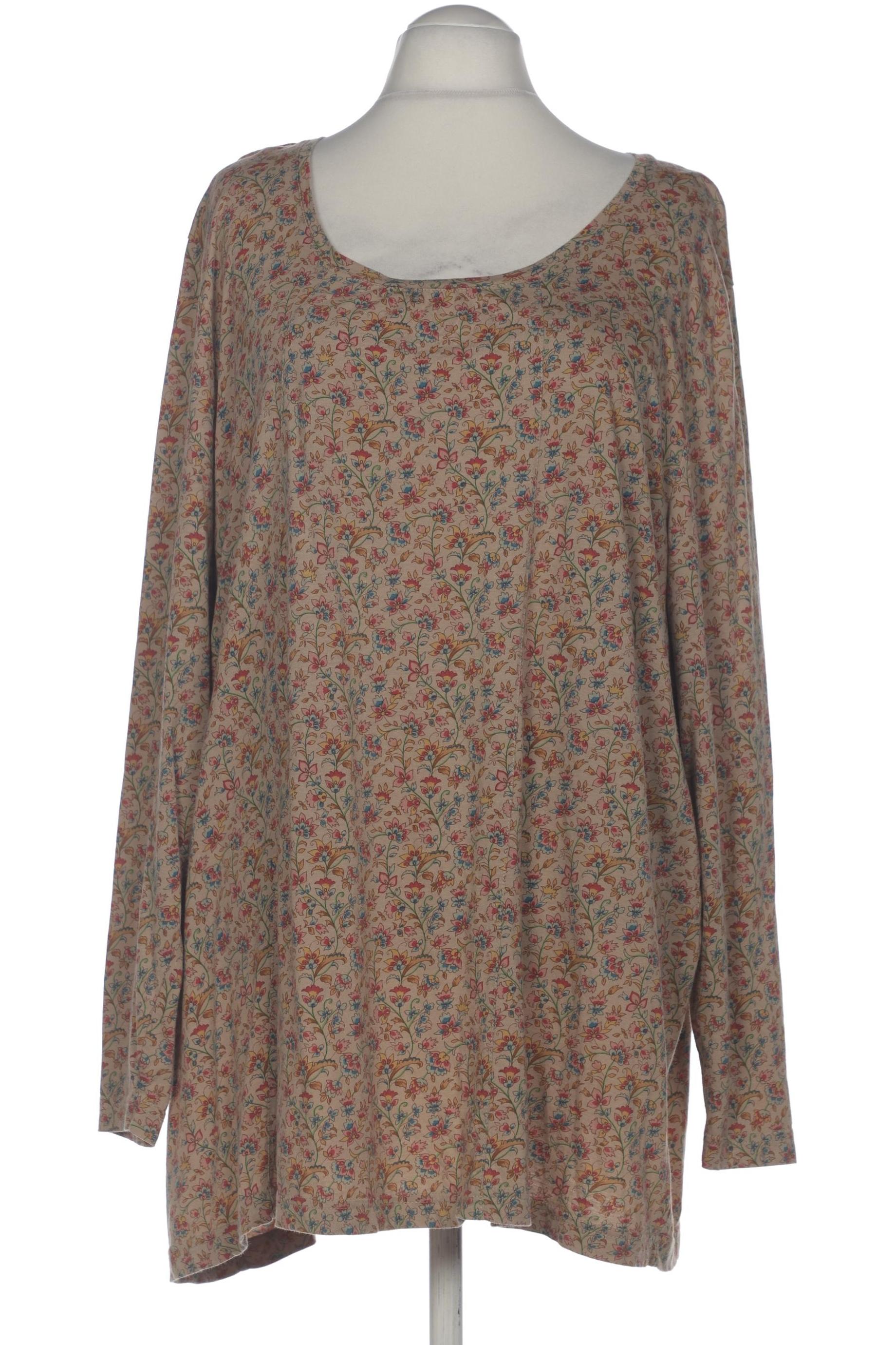 

Ulla Popken Damen Langarmshirt, braun, Gr. 56