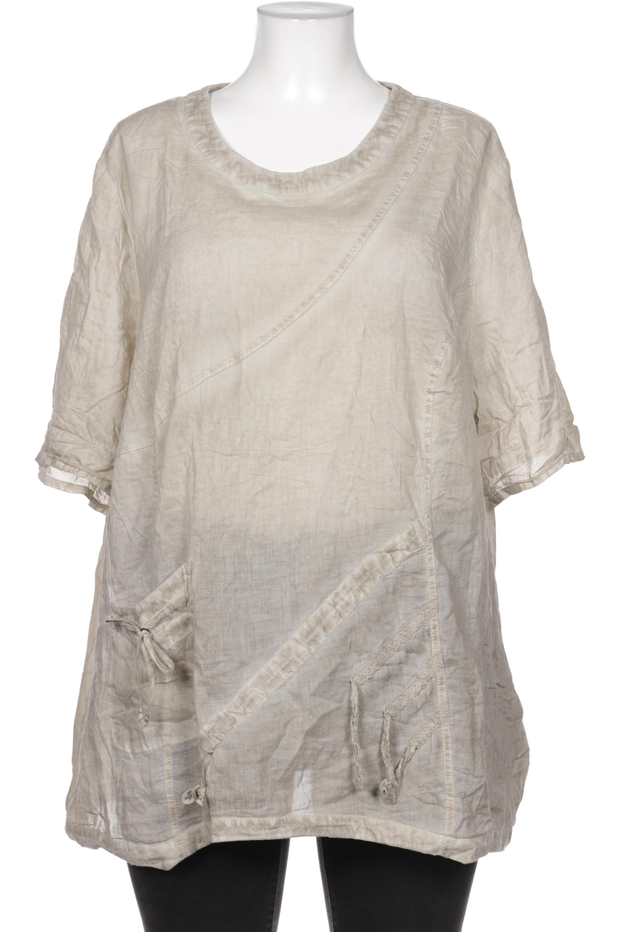 

Ulla Popken Damen Bluse, beige, Gr. 50