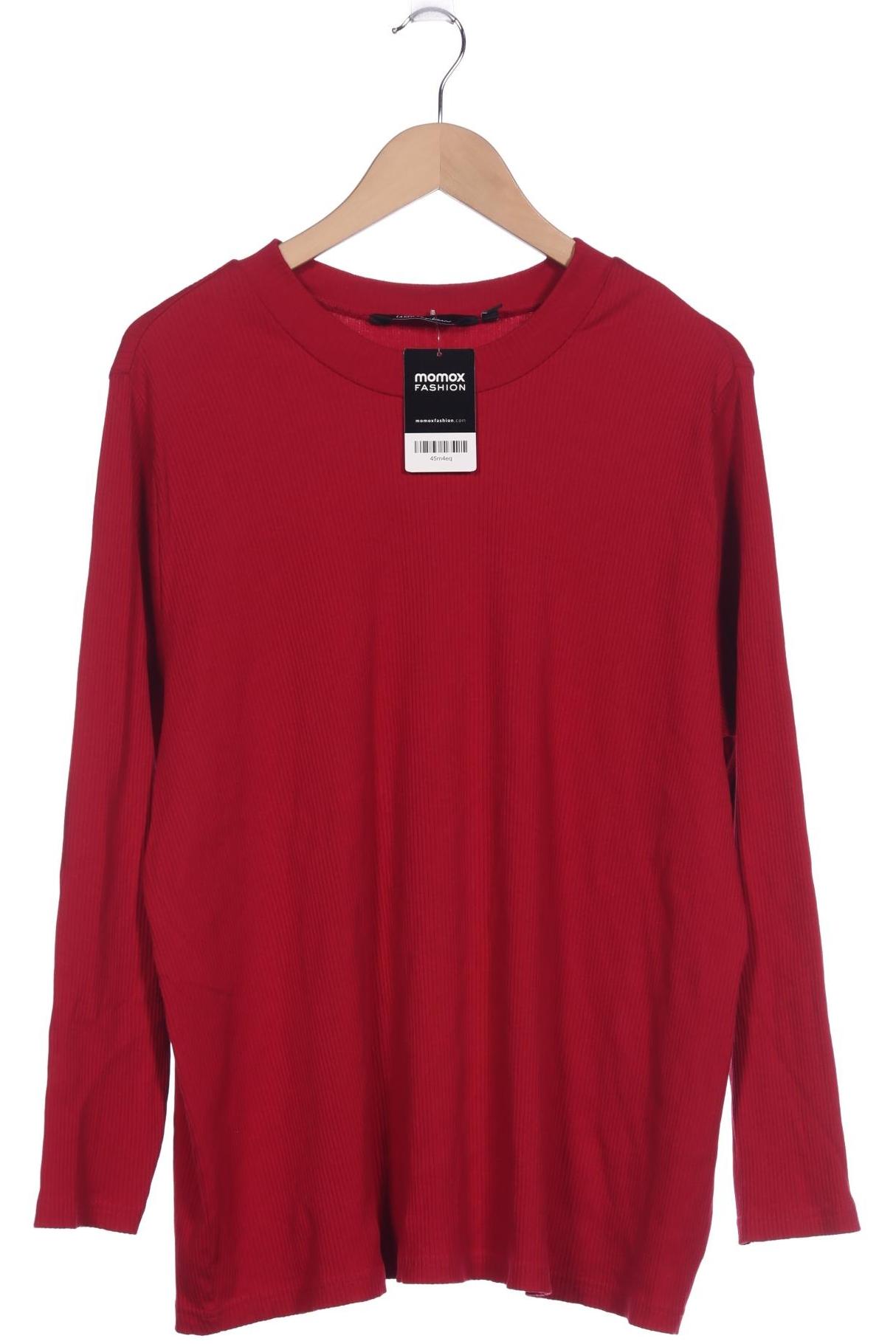 

Ulla Popken Damen Langarmshirt, rot, Gr. 50