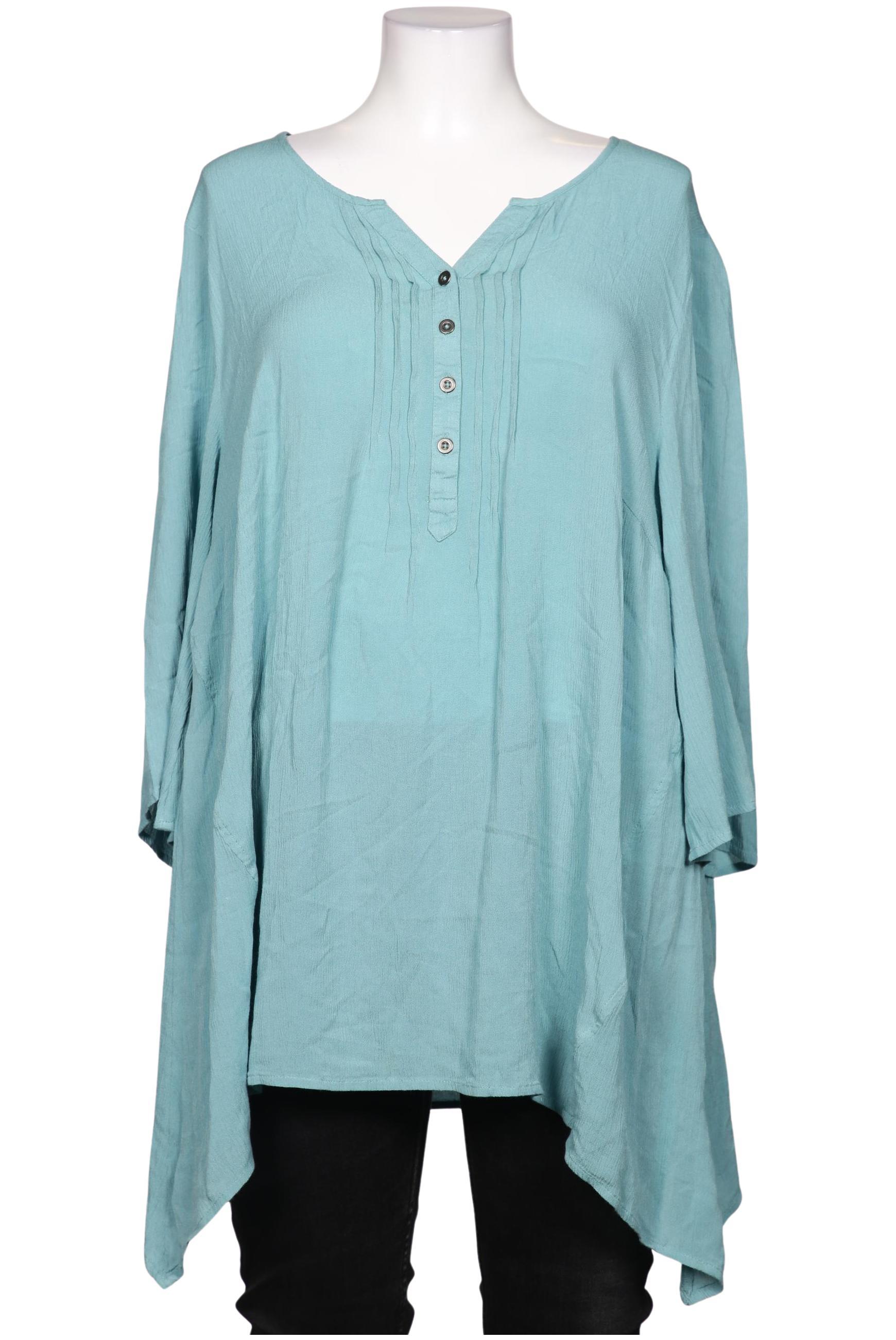 

Ulla Popken Damen Bluse, türkis, Gr. 46