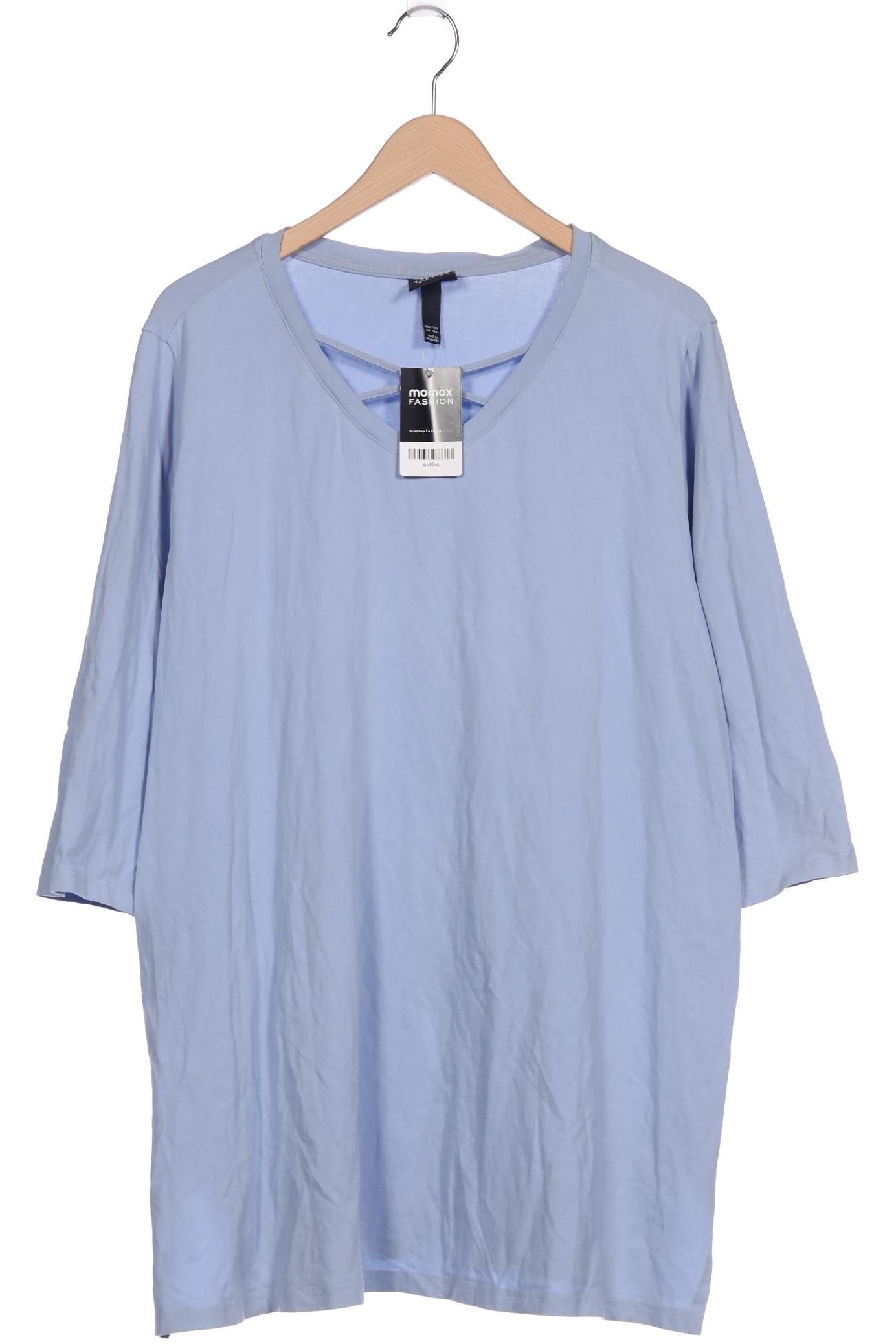 

Ulla Popken Damen Langarmshirt, hellblau, Gr. 50