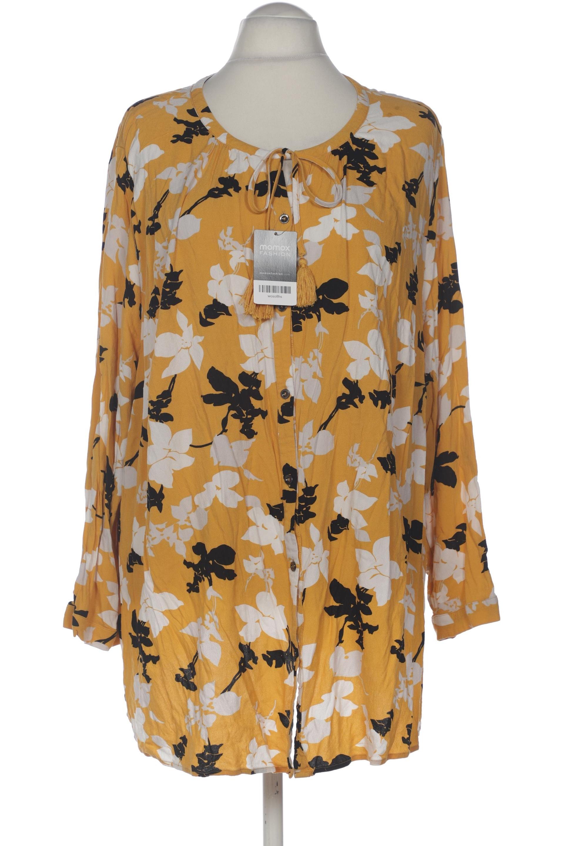 

Ulla Popken Damen Bluse, gelb, Gr. 58