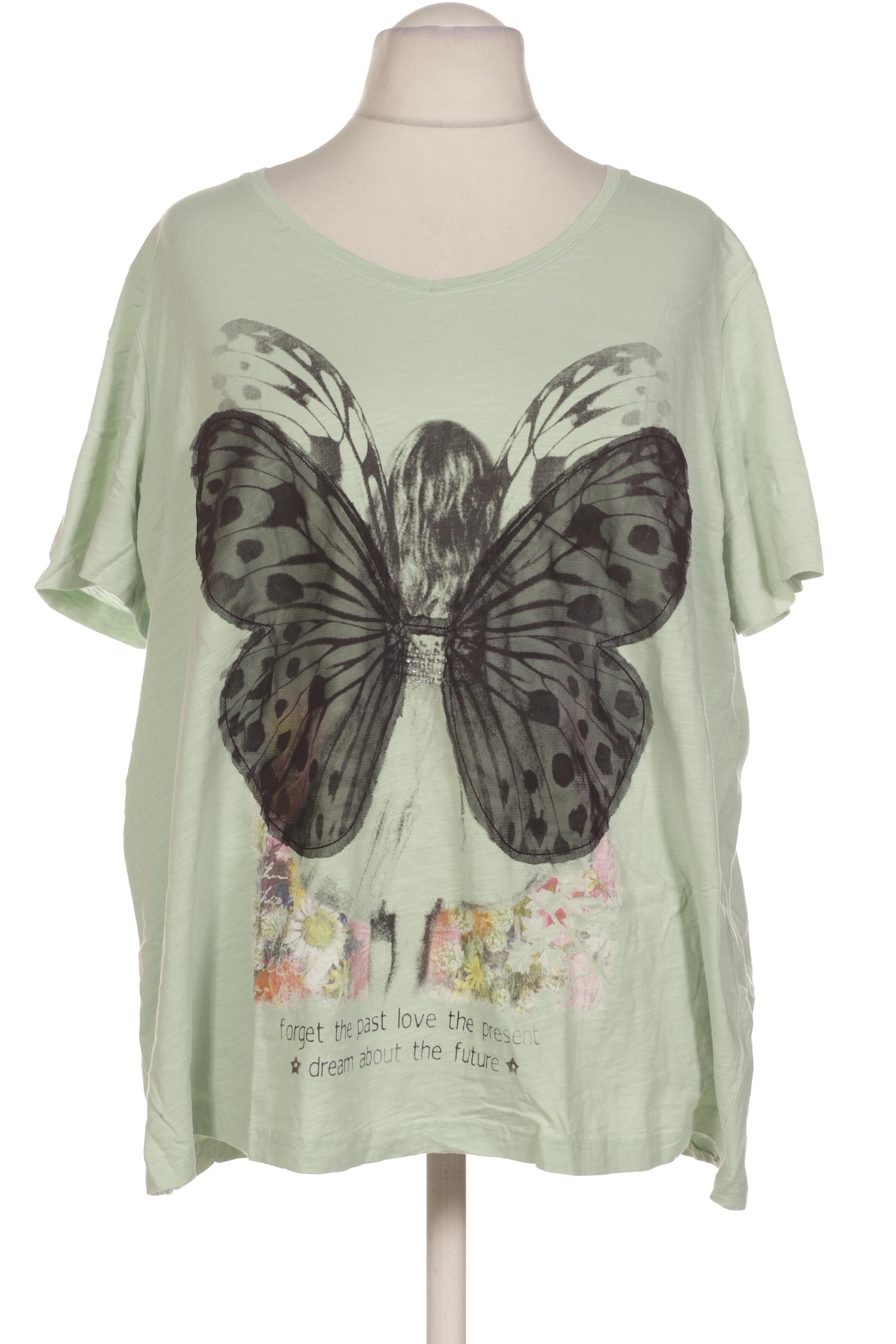 

Ulla Popken Damen T-Shirt, hellgrün, Gr. 54