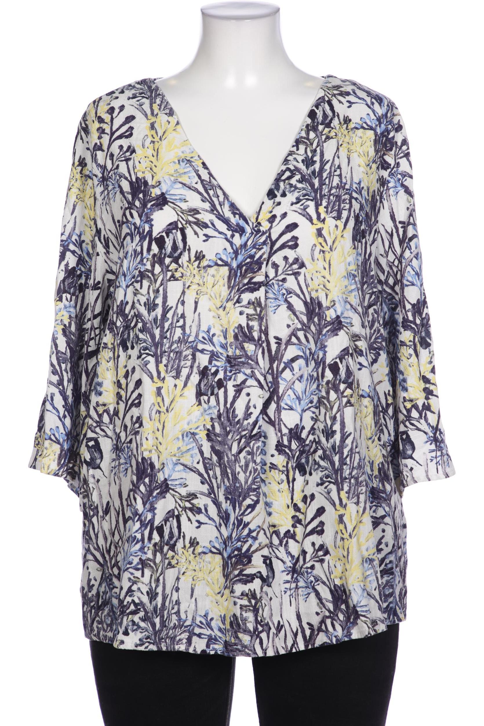 

Ulla Popken Damen Bluse, blau, Gr. 42