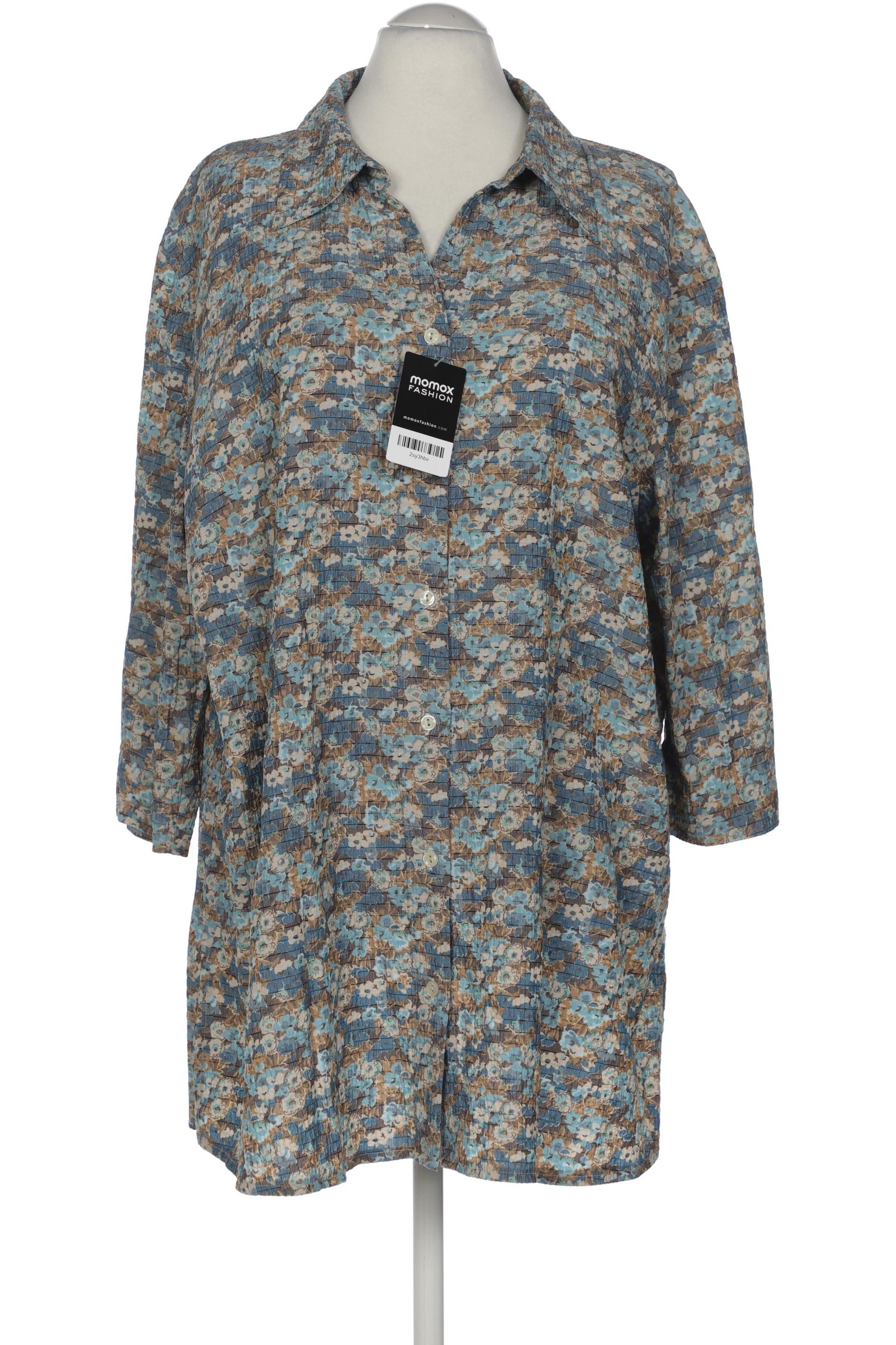 

Ulla Popken Damen Bluse, blau, Gr. 56