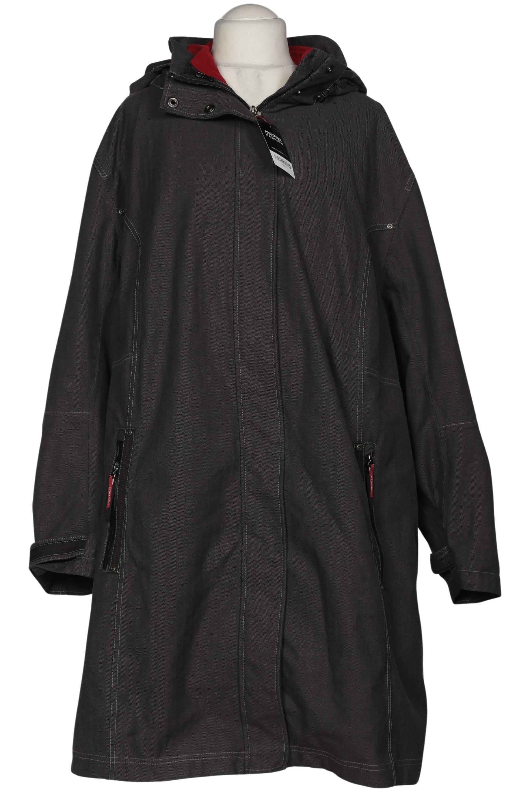 

Ulla Popken Damen Mantel, grau, Gr. 58