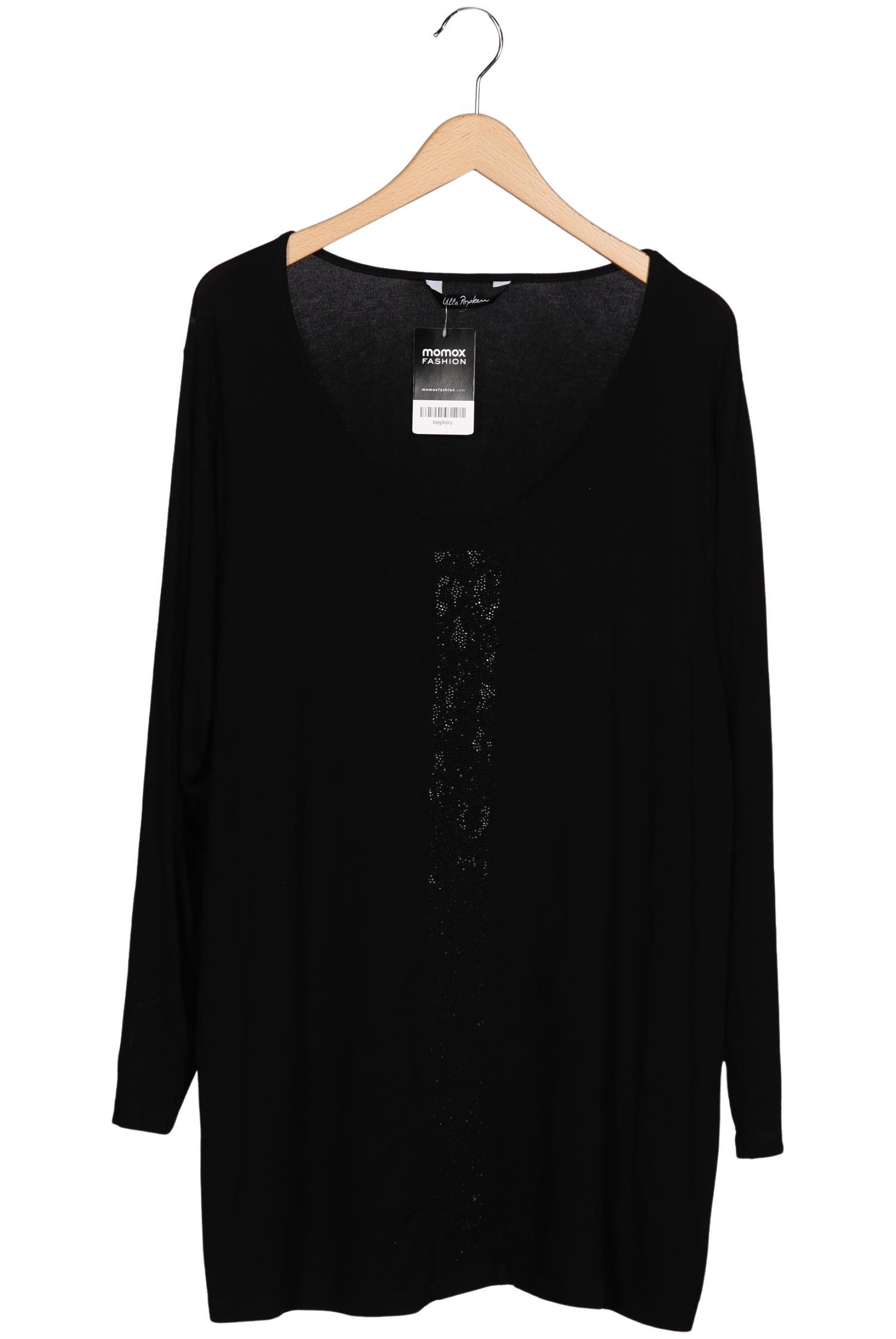 

Ulla Popken Damen Langarmshirt, schwarz, Gr. 48