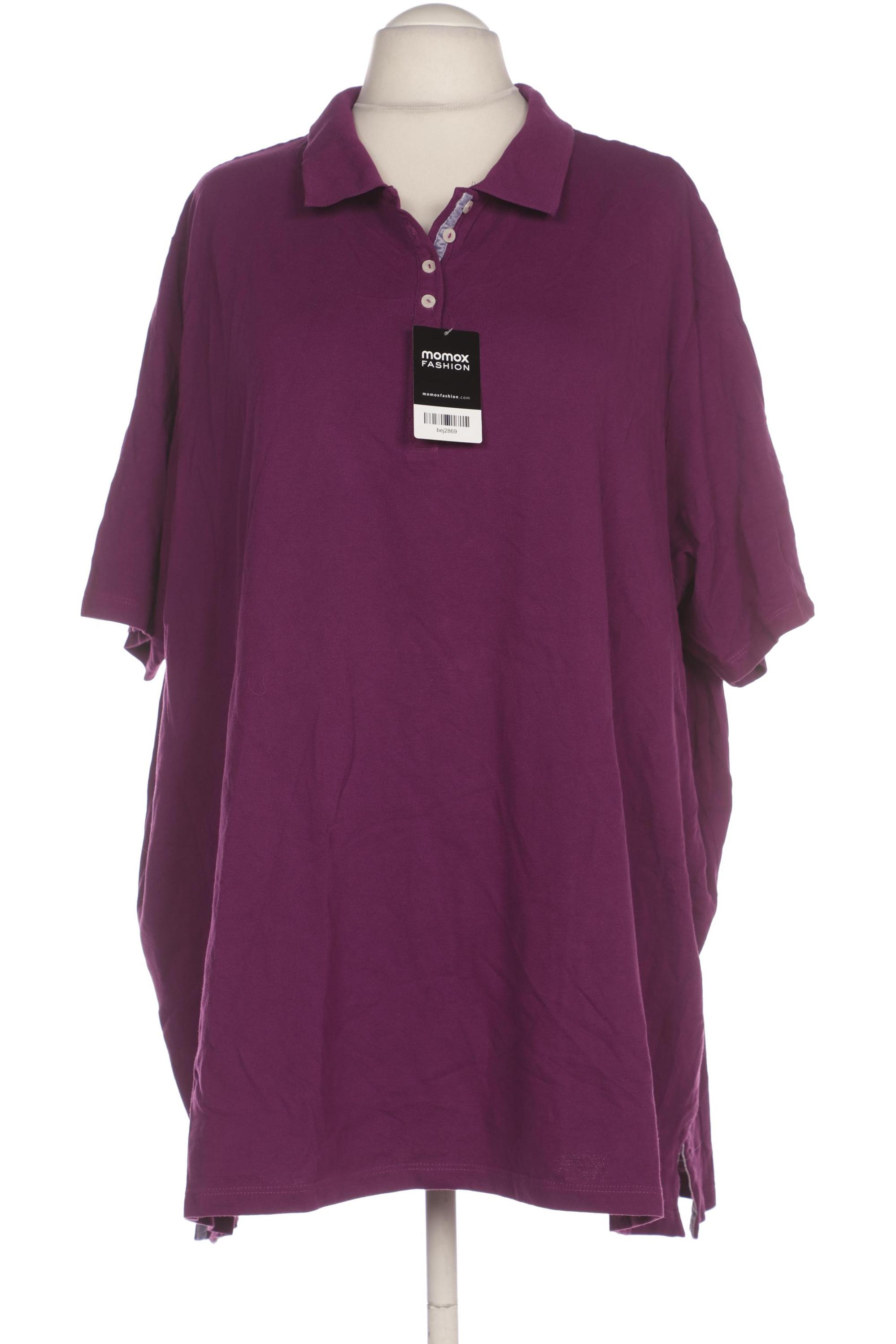 

Ulla Popken Damen Poloshirt, flieder, Gr. 58