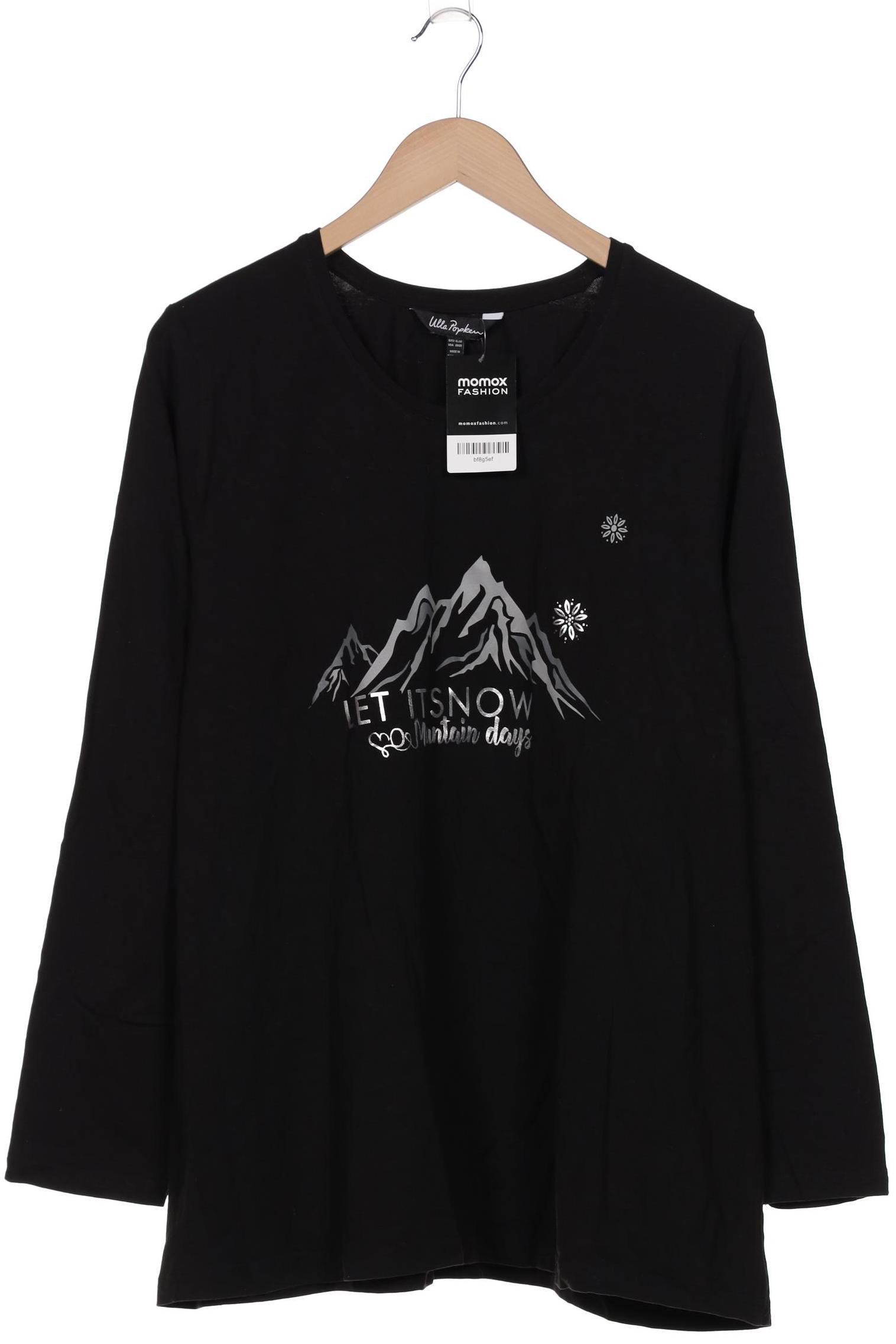 

Ulla Popken Damen Langarmshirt, schwarz
