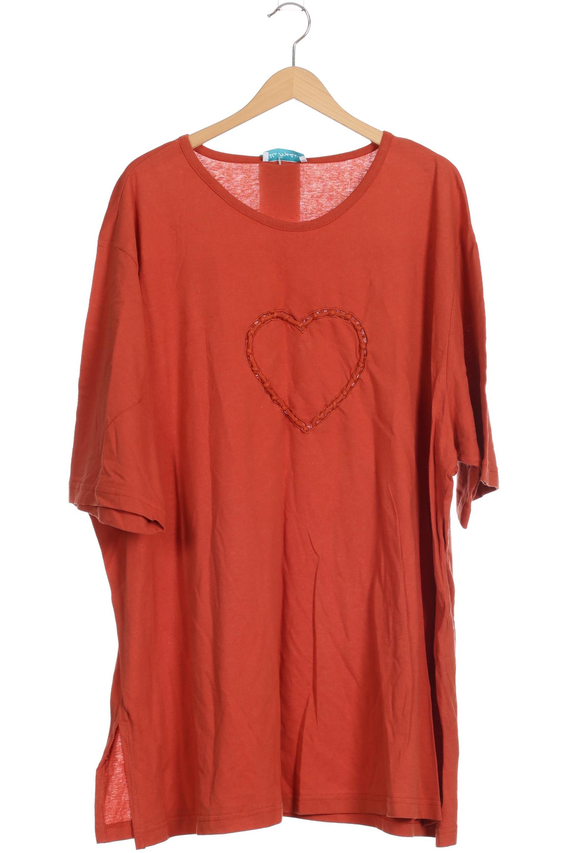 

Ulla Popken Damen T-Shirt, orange, Gr. 54