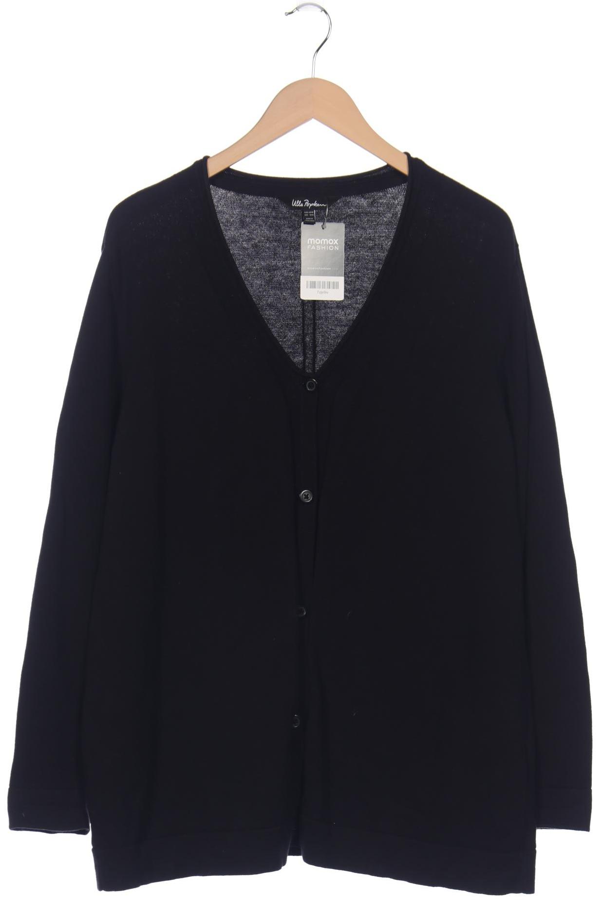 

Ulla Popken Damen Strickjacke, schwarz, Gr. 46