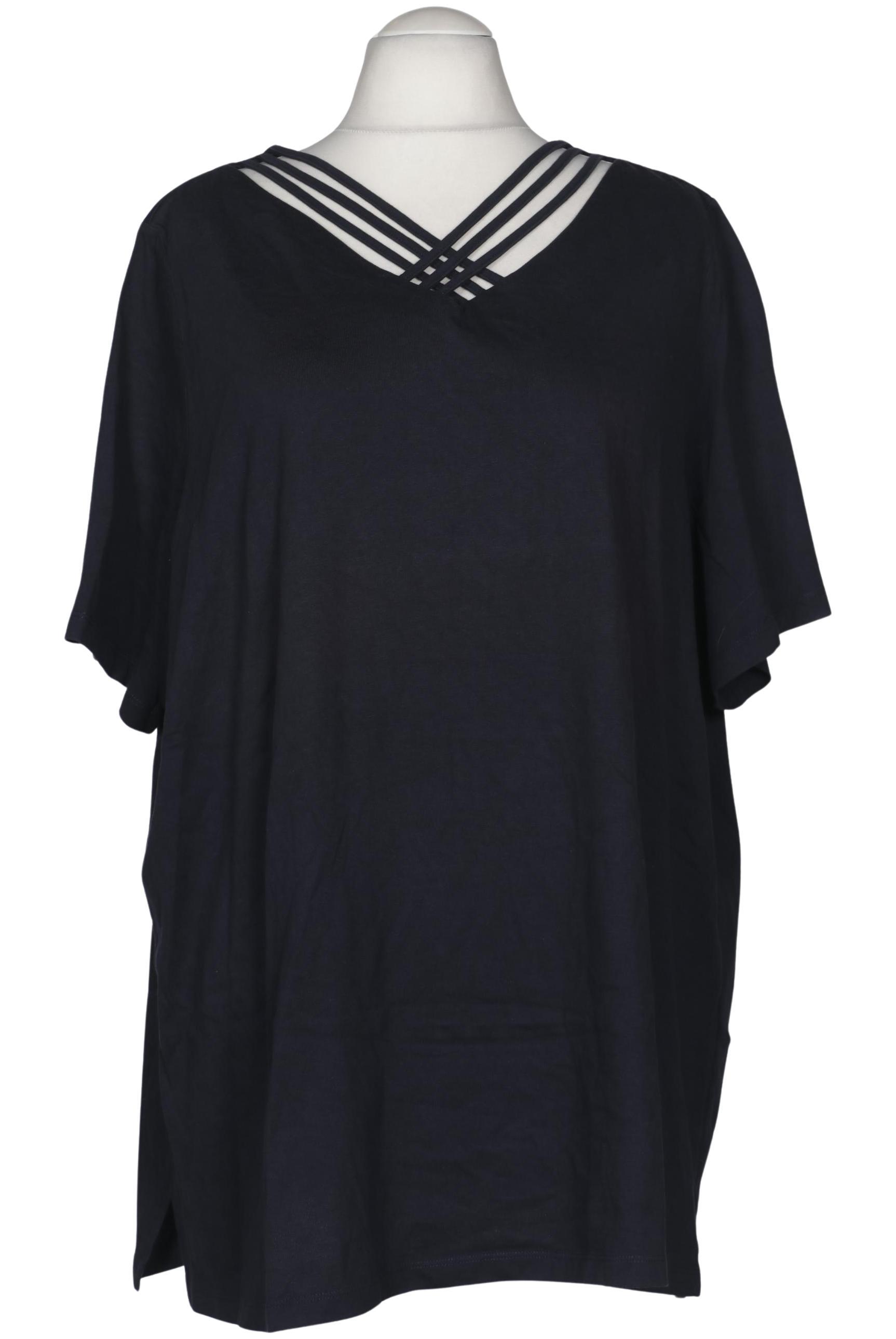 

Ulla Popken Damen T-Shirt, marineblau, Gr. 54