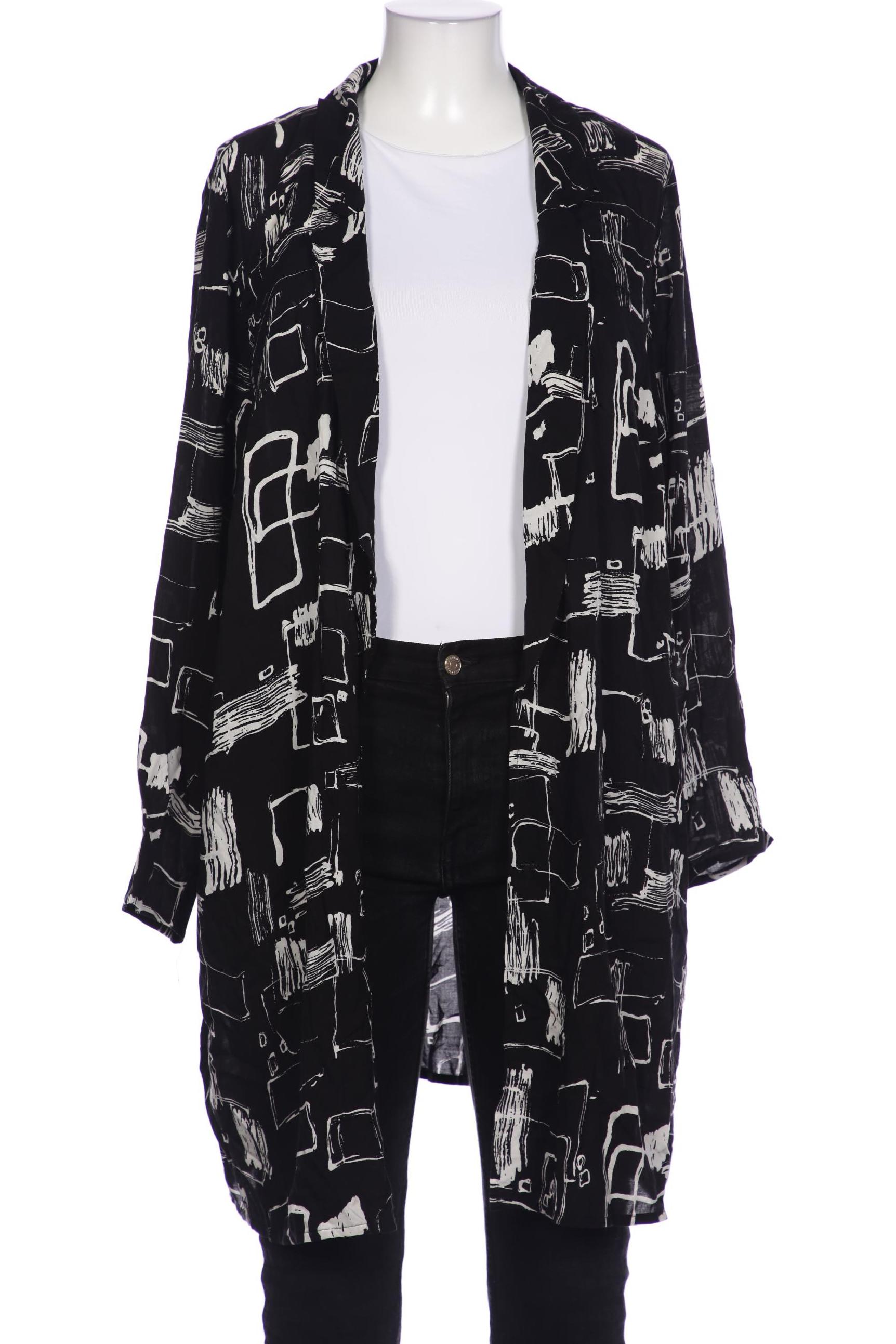 

Ulla Popken Damen Strickjacke, schwarz, Gr. 46