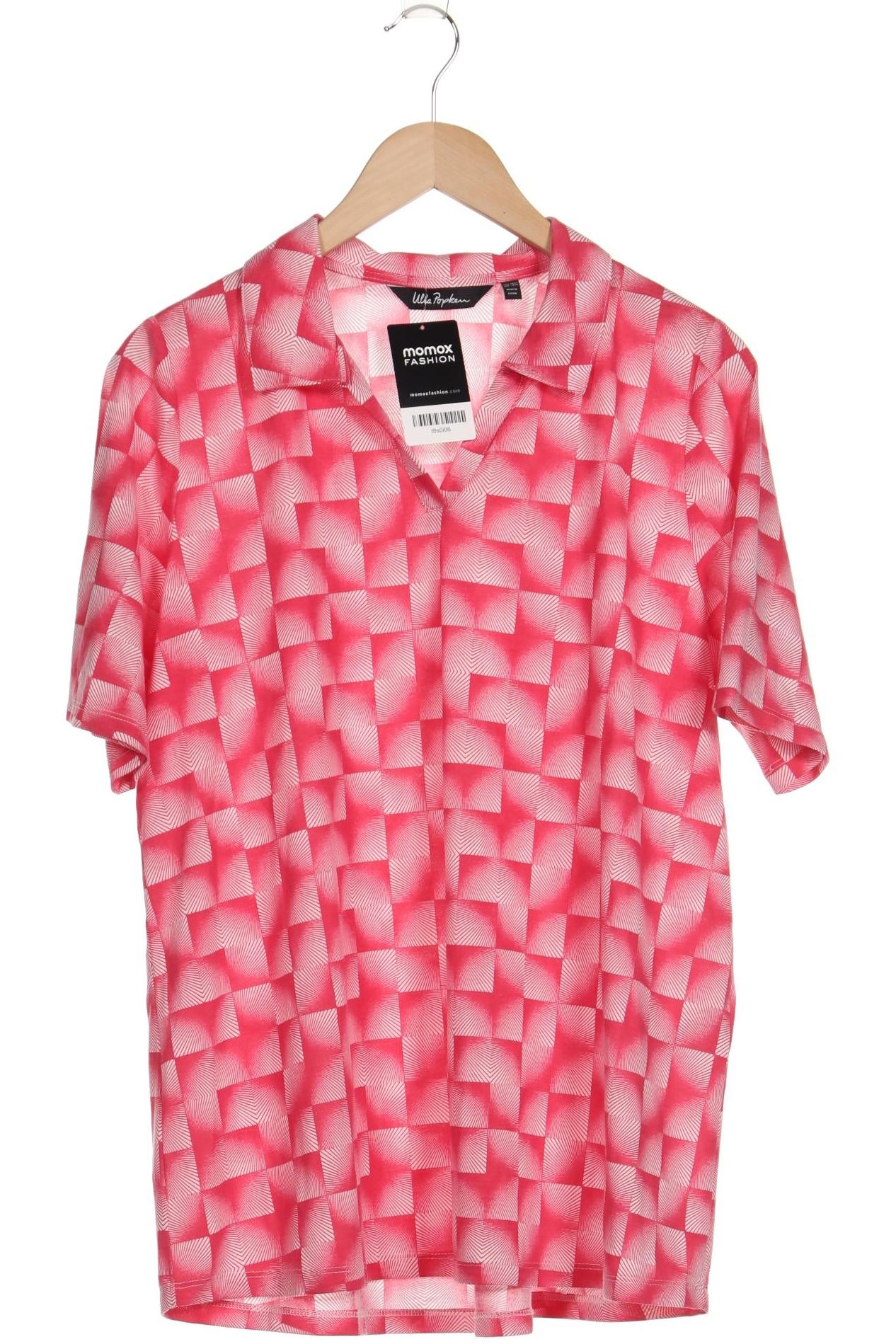 

Ulla Popken Damen Poloshirt, rot, Gr. 46