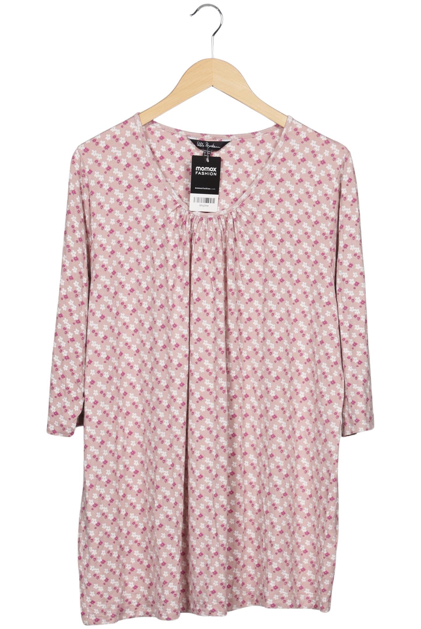 

Ulla Popken Damen Langarmshirt, pink, Gr. 46
