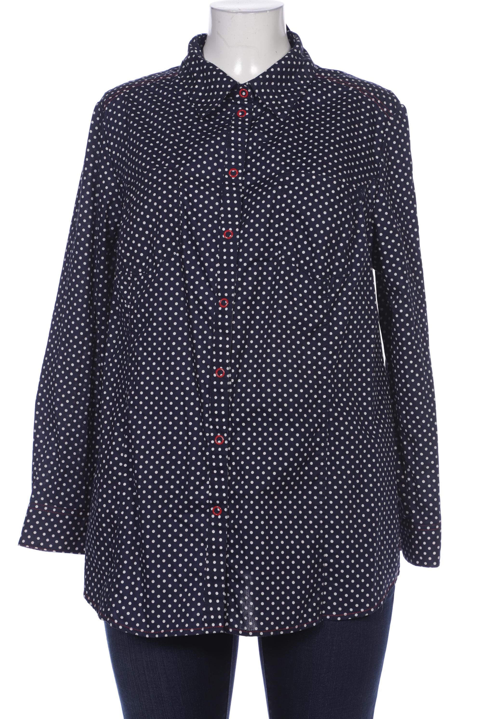 

Ulla Popken Damen Bluse, marineblau, Gr. 46