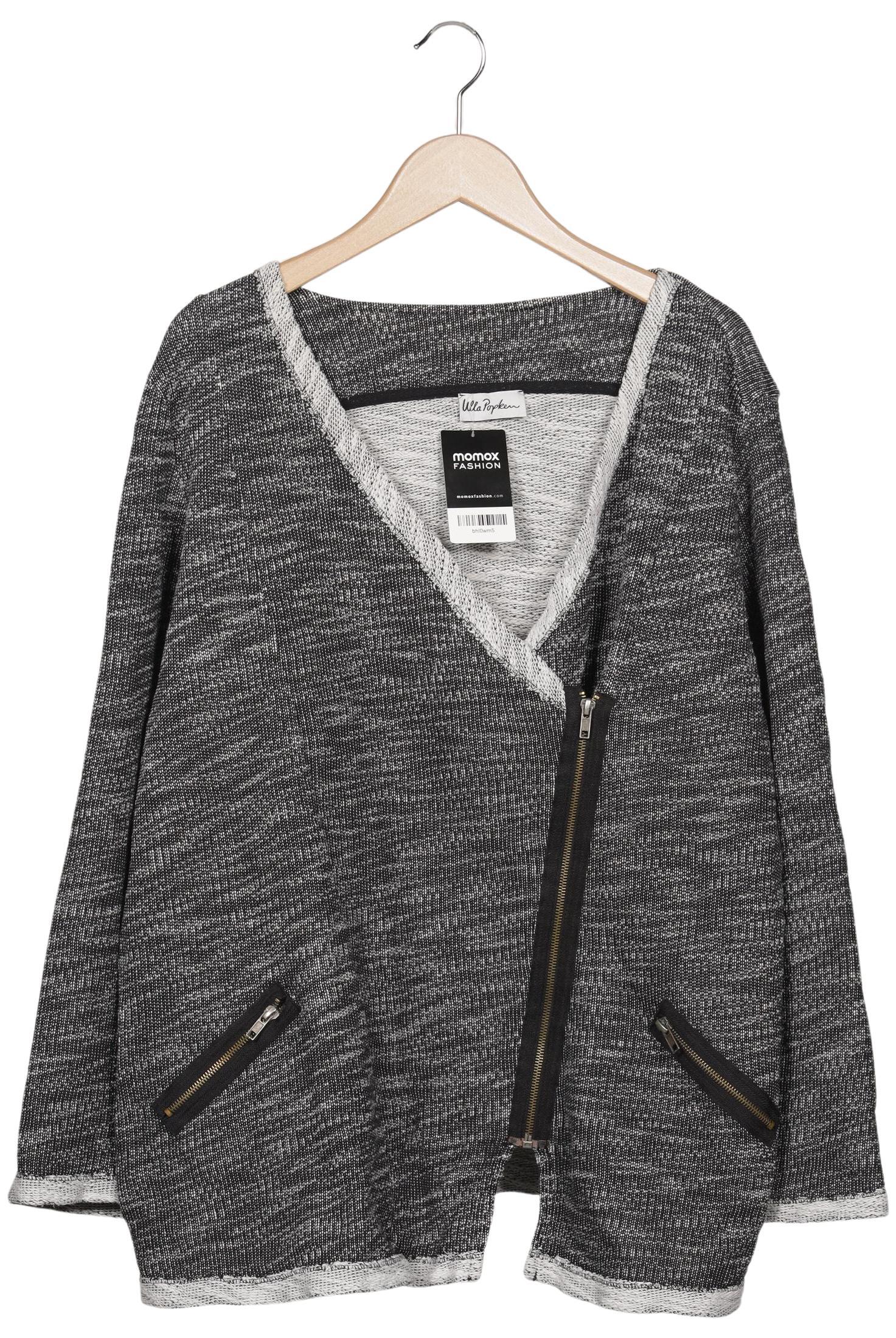

Ulla Popken Damen Strickjacke, grau, Gr. 50