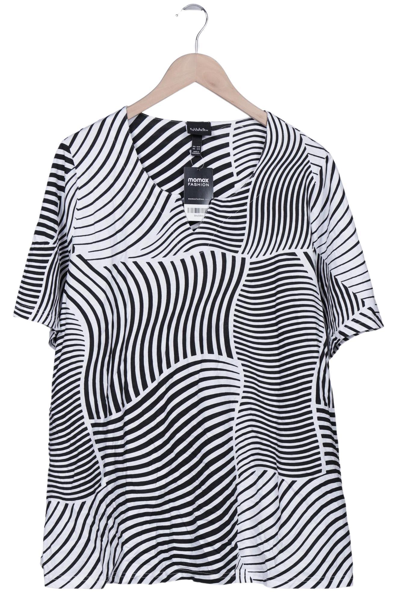 

Ulla Popken Damen T-Shirt, schwarz, Gr. 46