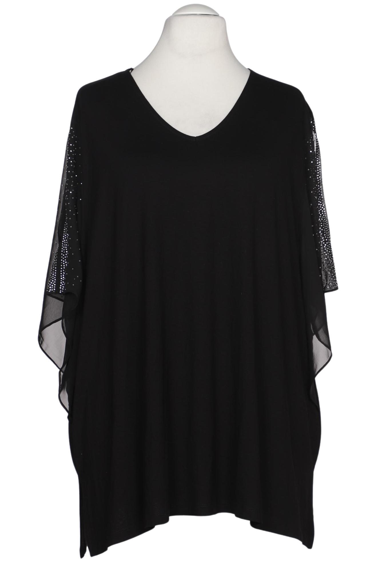 

Ulla Popken Damen T-Shirt, schwarz, Gr. 58