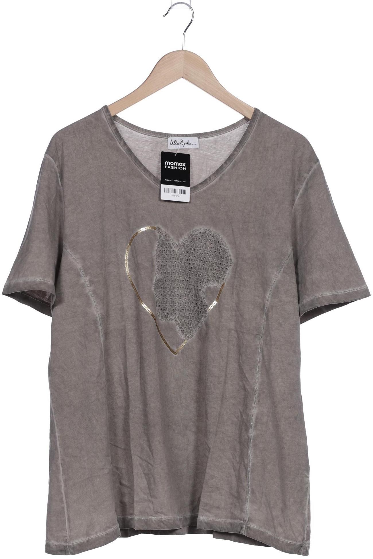 

Ulla Popken Damen T-Shirt, beige, Gr. 46