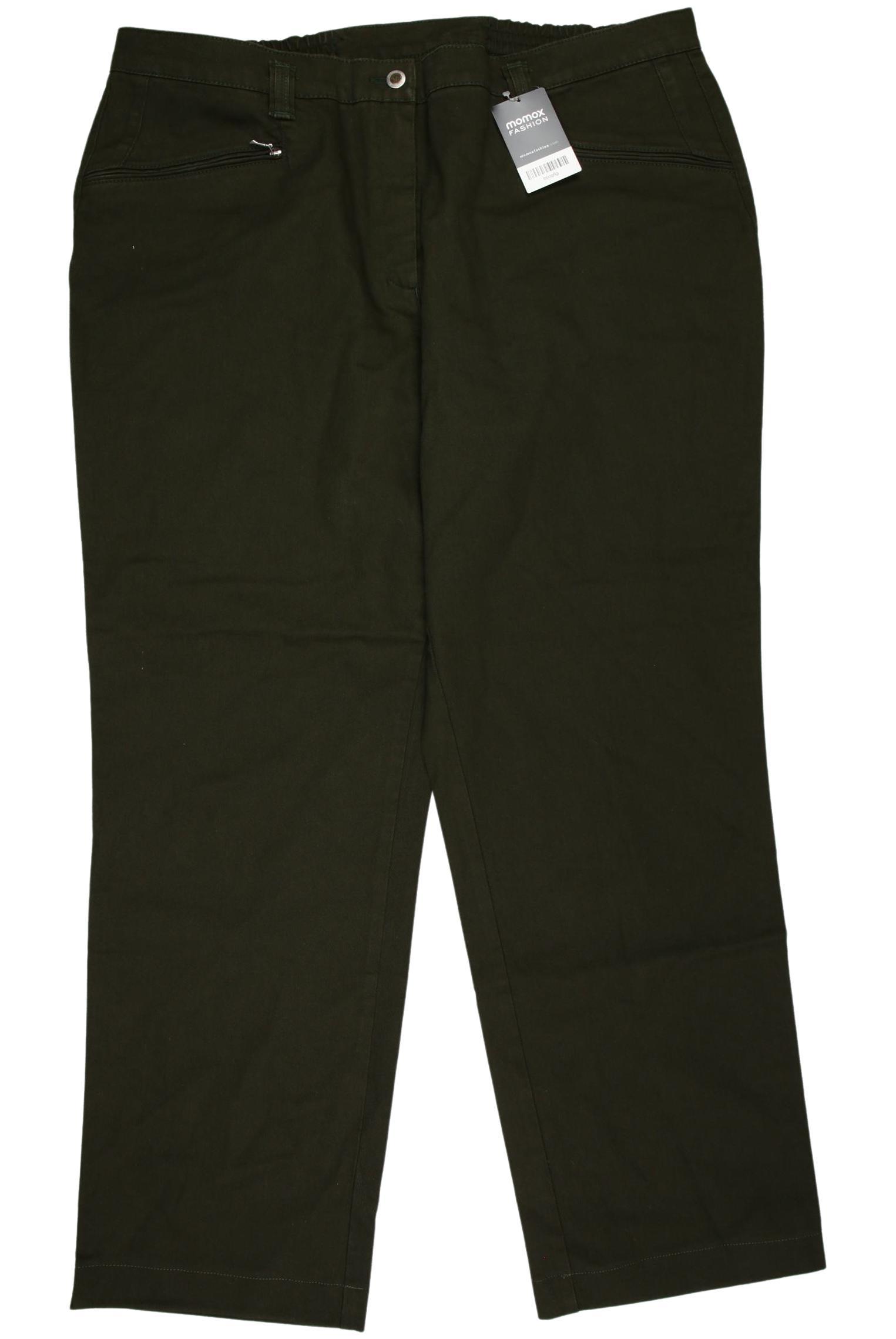 

Ulla Popken Damen Stoffhose, grün, Gr. 52