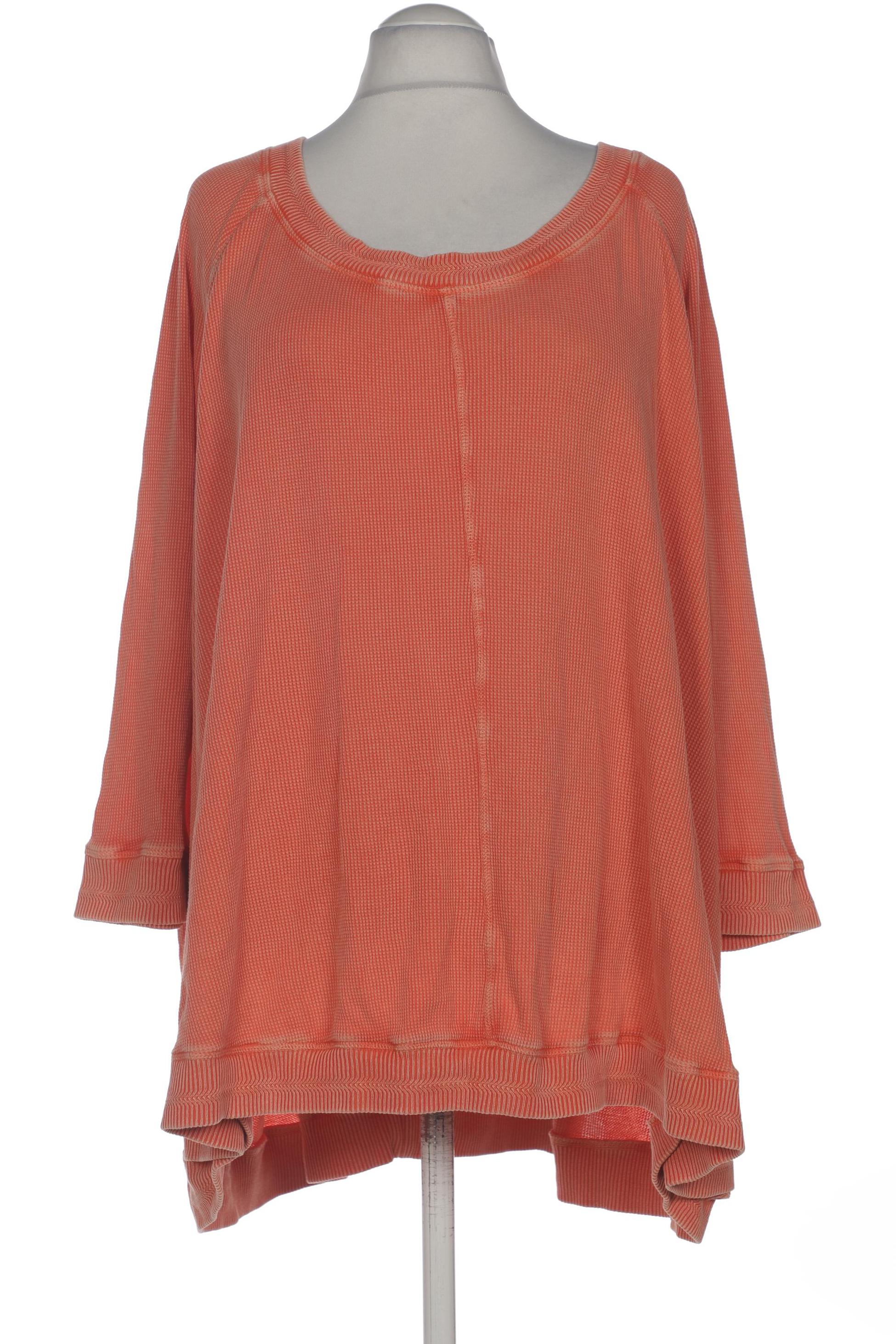 

Ulla Popken Damen Langarmshirt, orange, Gr. 56