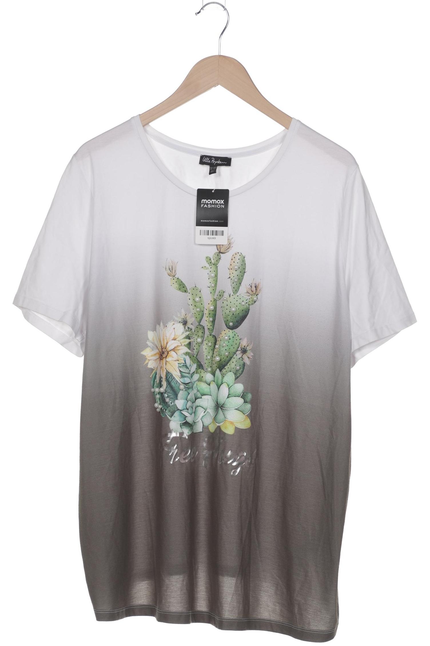 

Ulla Popken Damen T-Shirt, weiß, Gr. 50