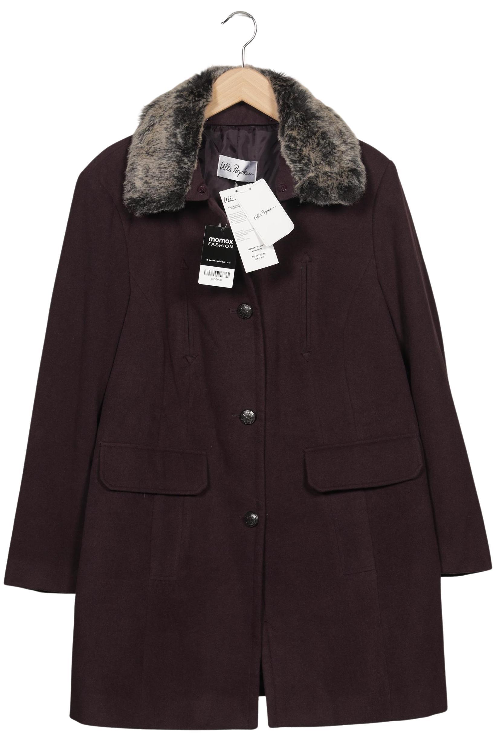 

Ulla Popken Damen Mantel, bordeaux, Gr. 44