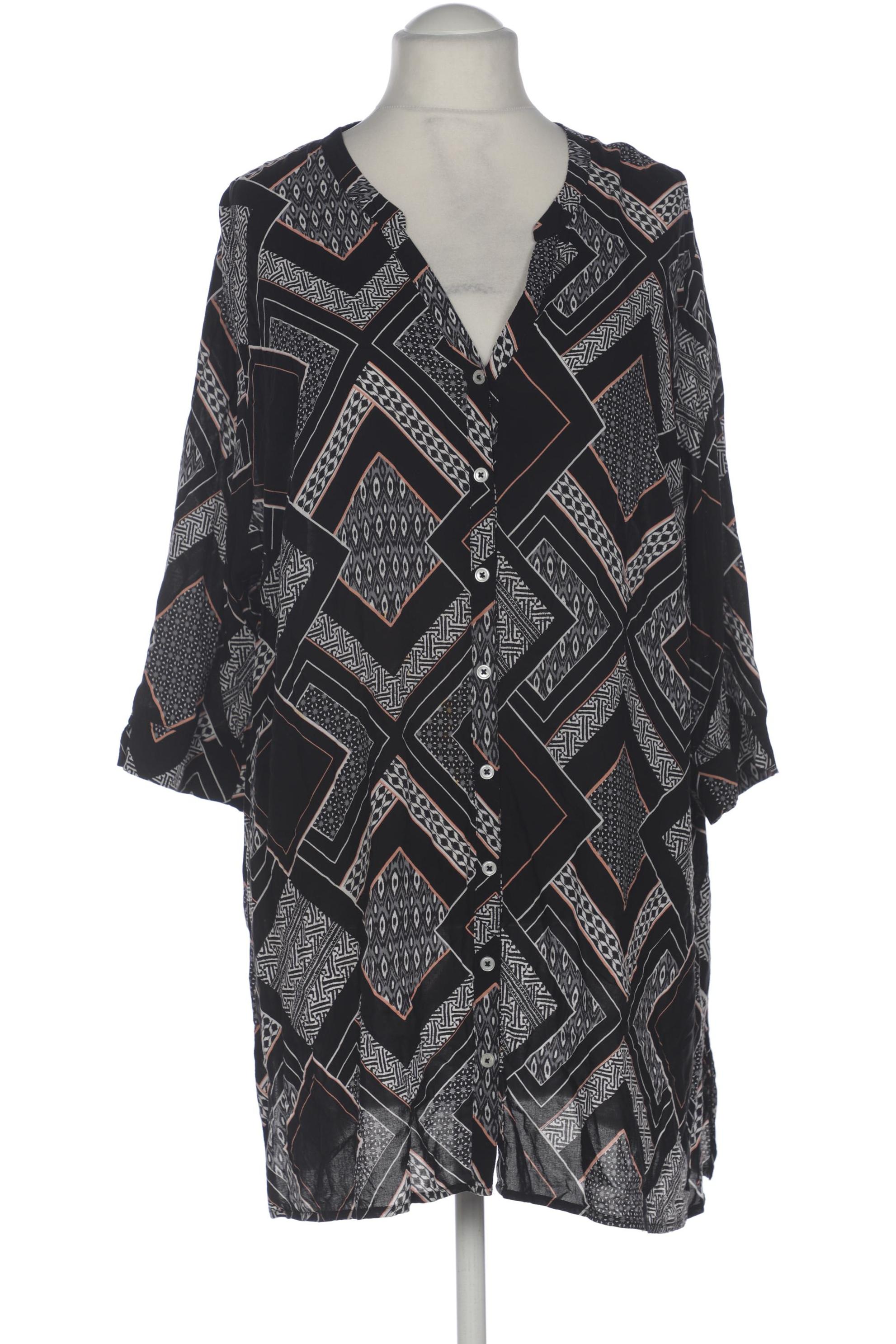 

Ulla Popken Damen Bluse, schwarz, Gr. 54