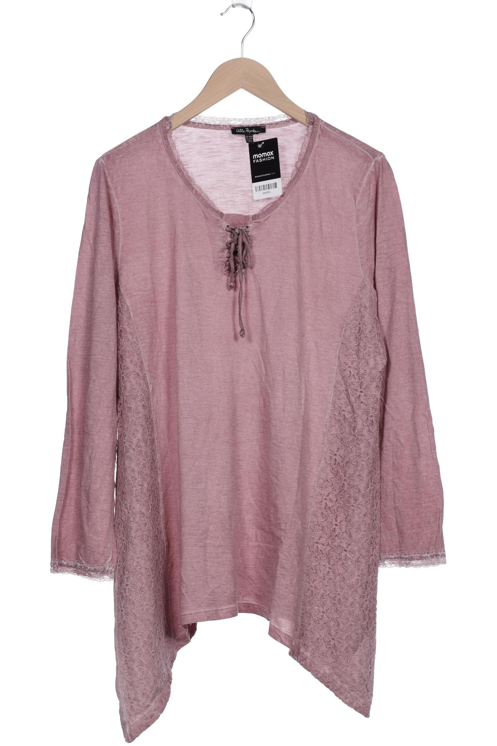 

Ulla Popken Damen Langarmshirt, pink