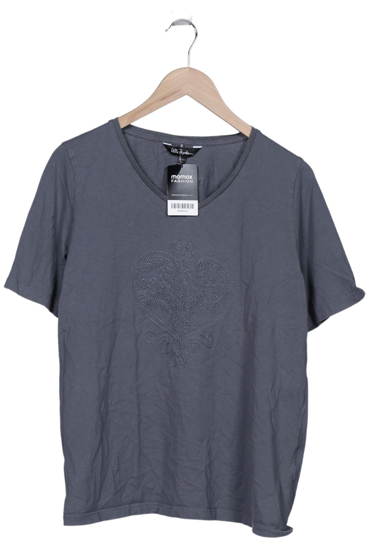 

Ulla Popken Damen T-Shirt, grau, Gr. 42