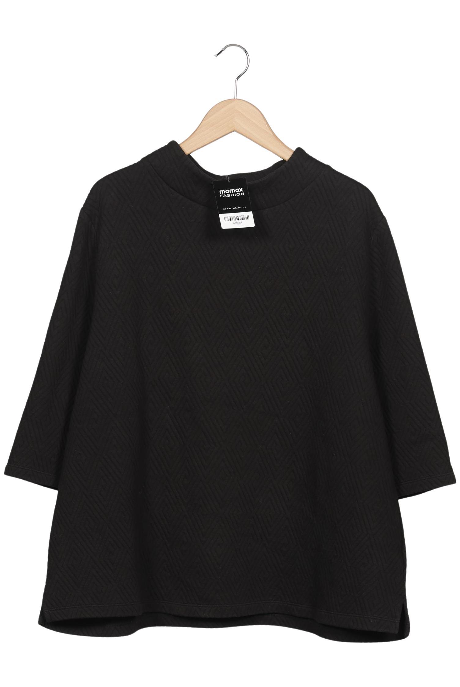 

Ulla Popken Damen Sweatshirt, schwarz, Gr. 50