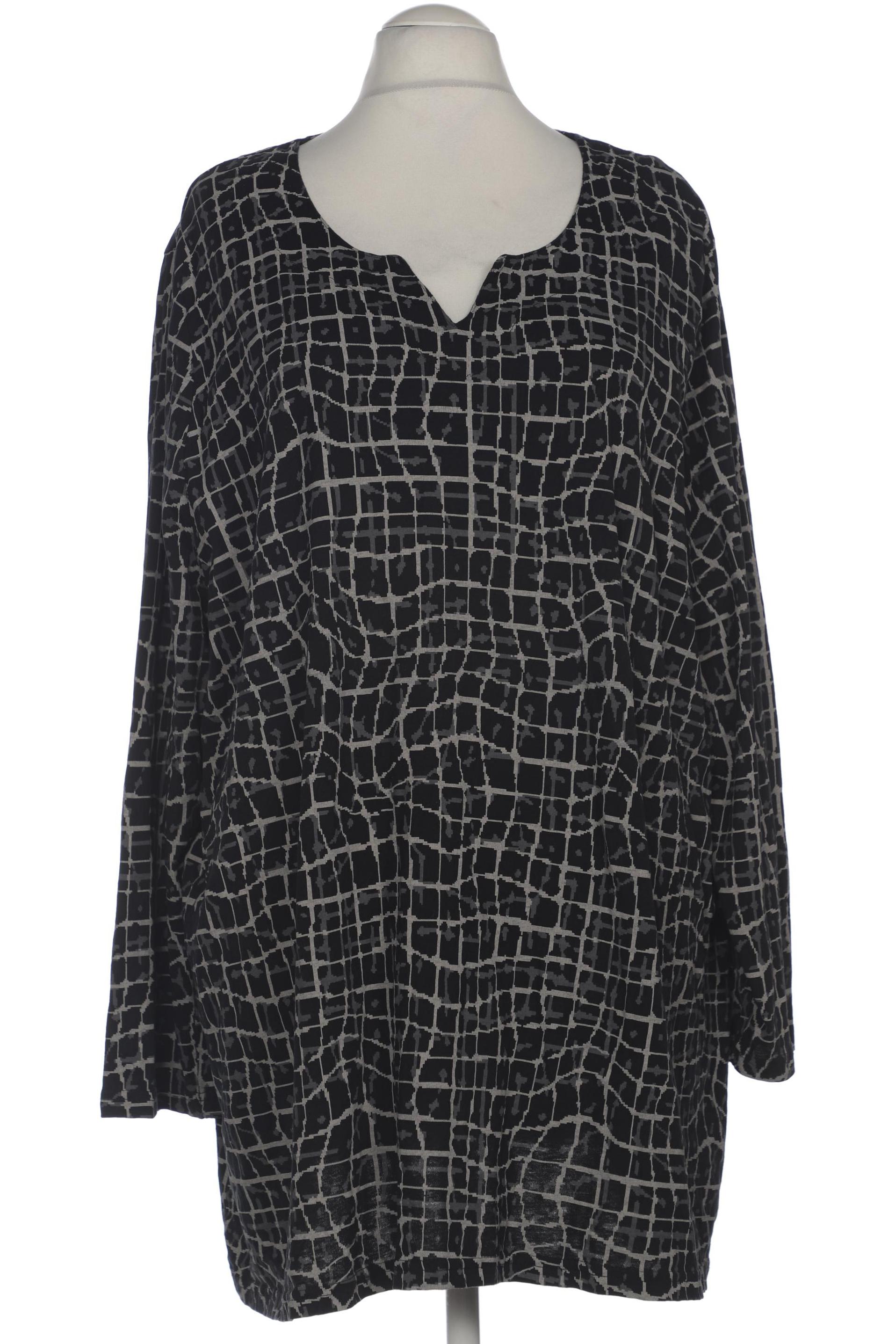 

Ulla Popken Damen Langarmshirt, schwarz, Gr. 58