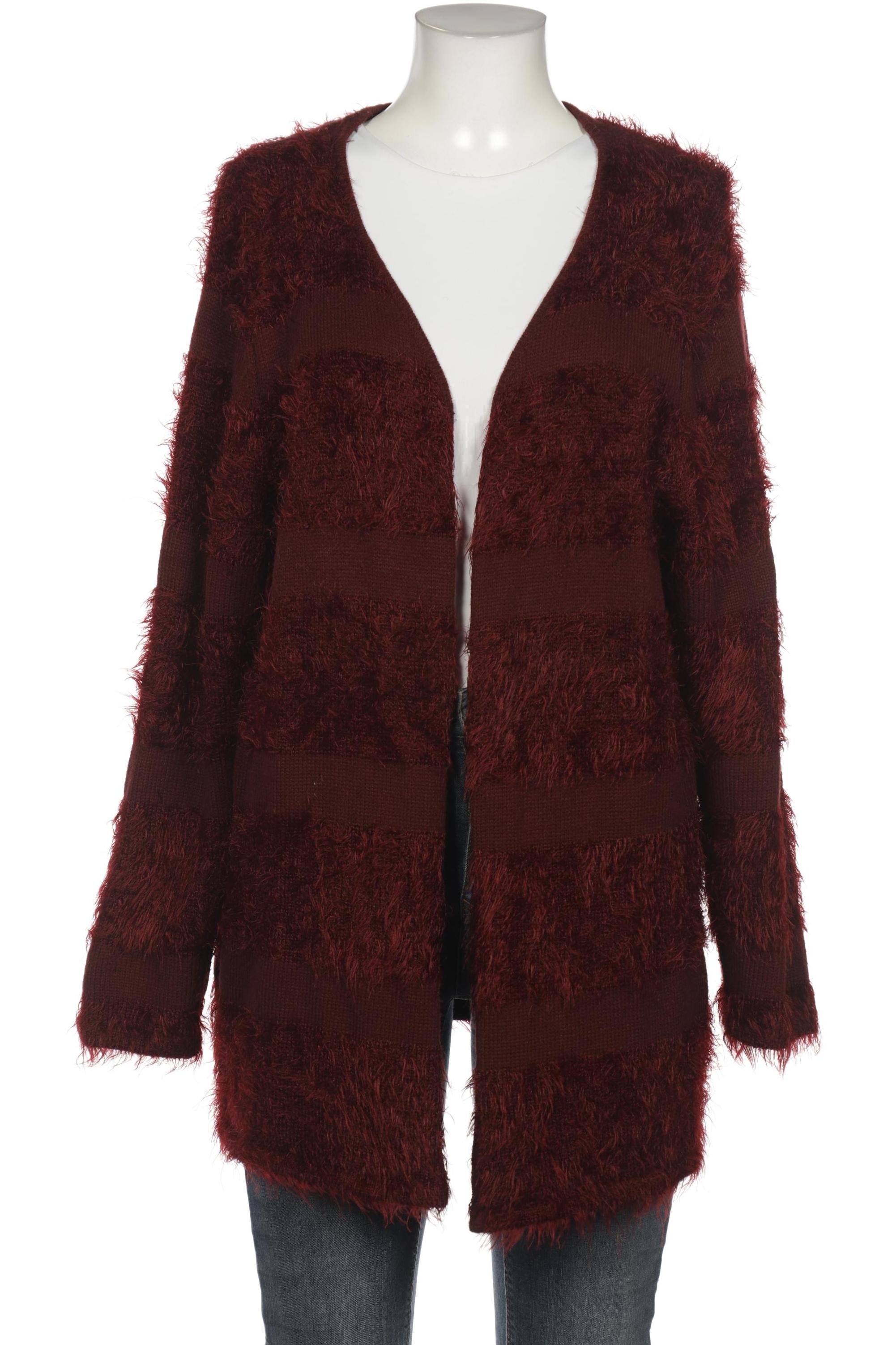 

Ulla Popken Damen Strickjacke, bordeaux