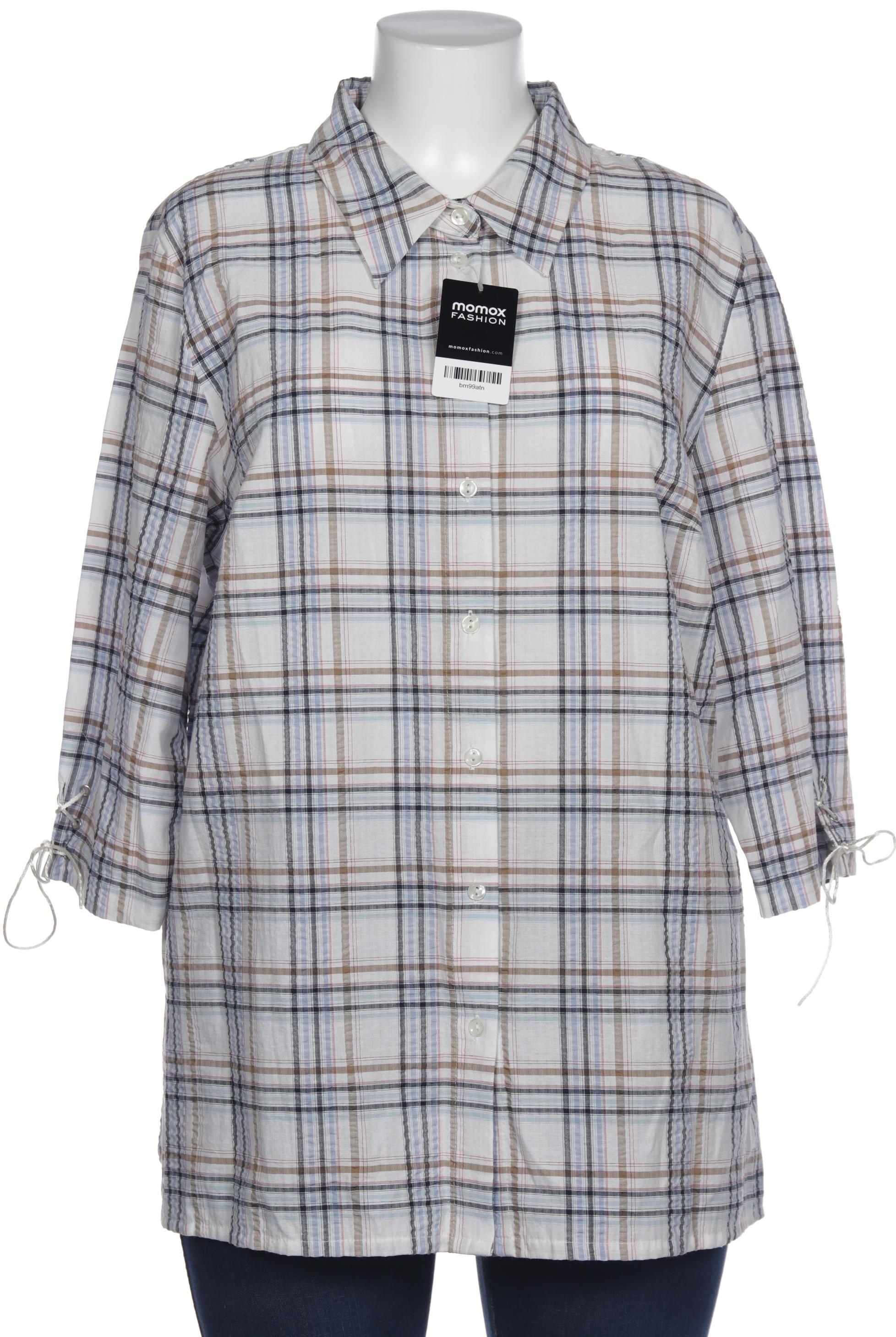 

Ulla Popken Damen Bluse, weiß, Gr. 46