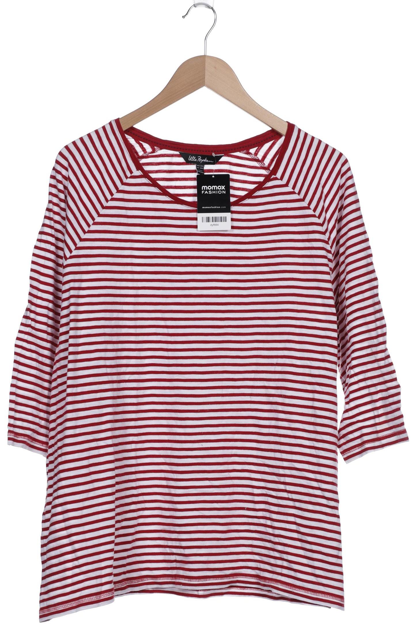 

Ulla Popken Damen Langarmshirt, rot