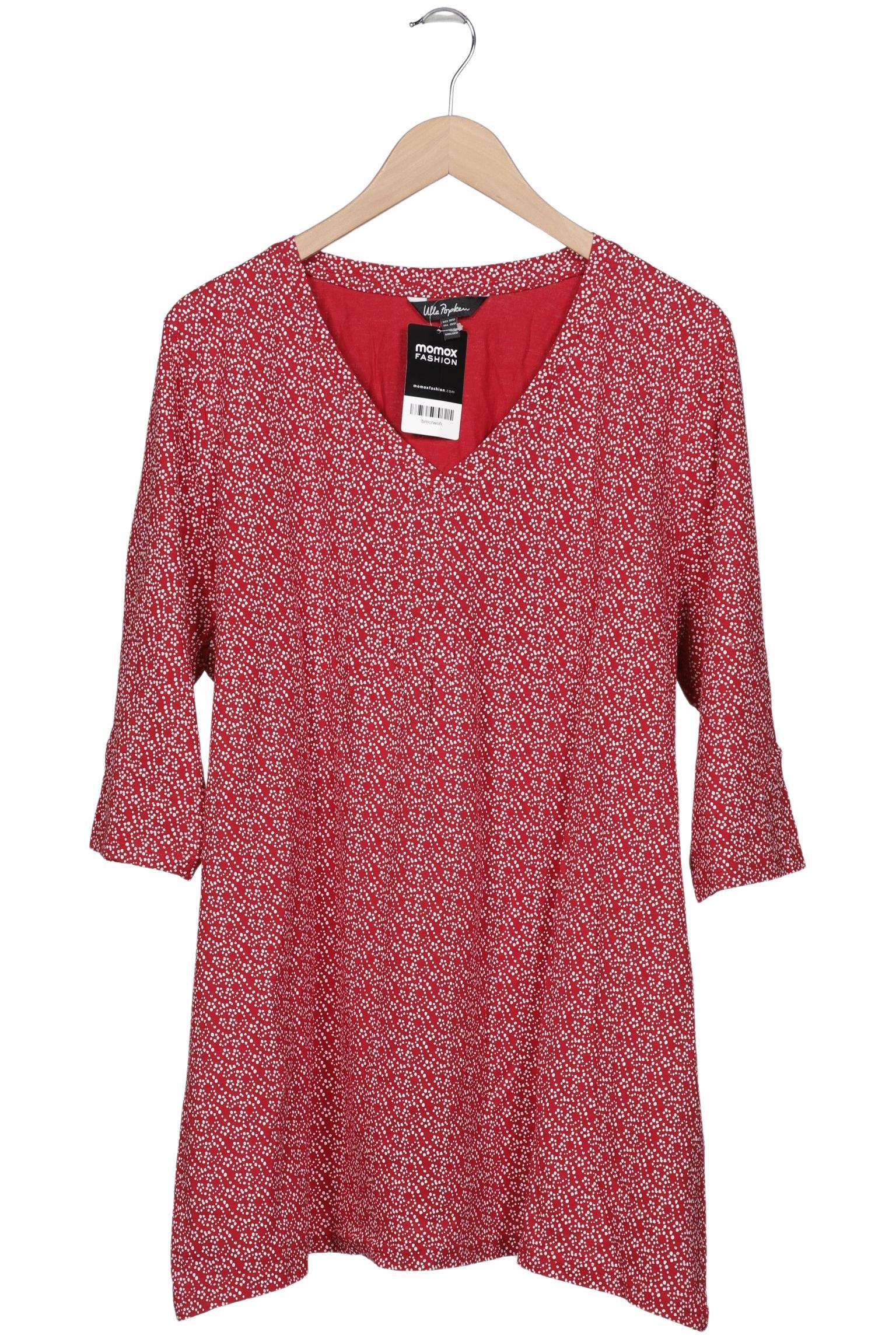 

Ulla Popken Damen Langarmshirt, bordeaux, Gr. 50
