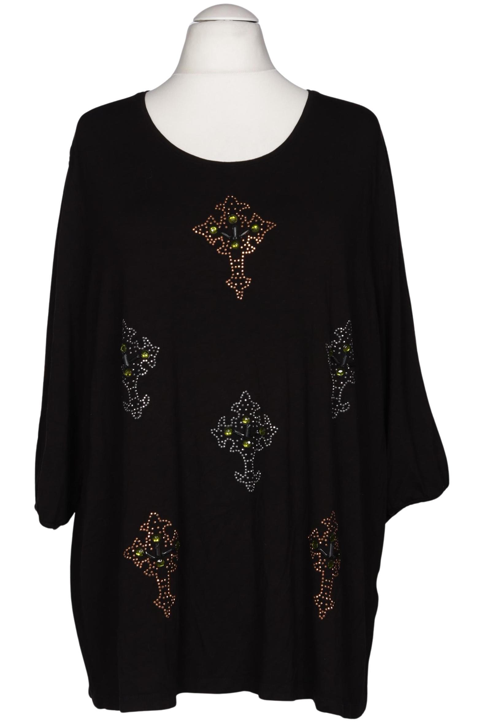 

Ulla Popken Damen T-Shirt, schwarz, Gr. 54