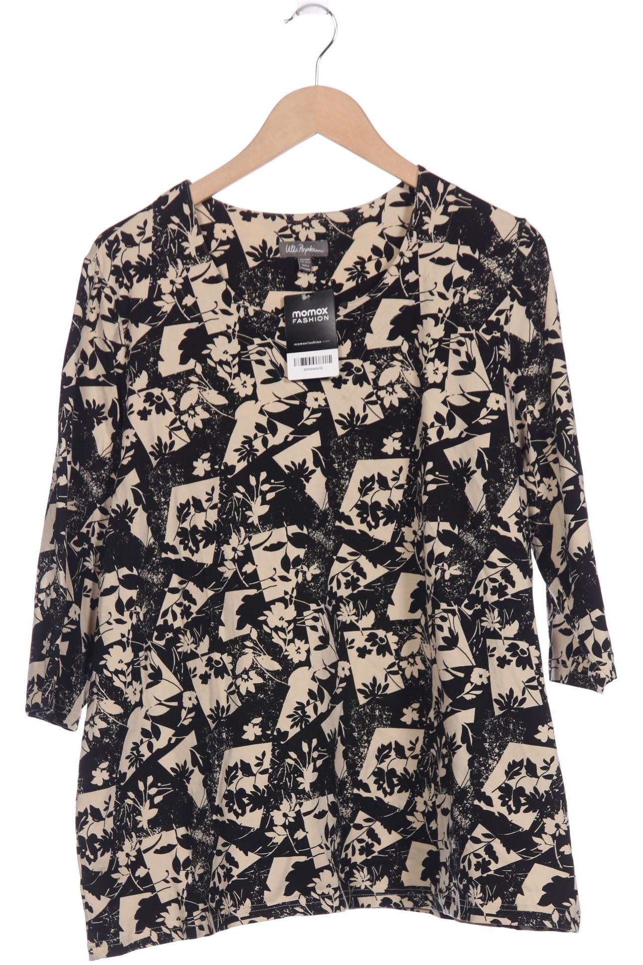 

Ulla Popken Damen T-Shirt, schwarz, Gr. 46