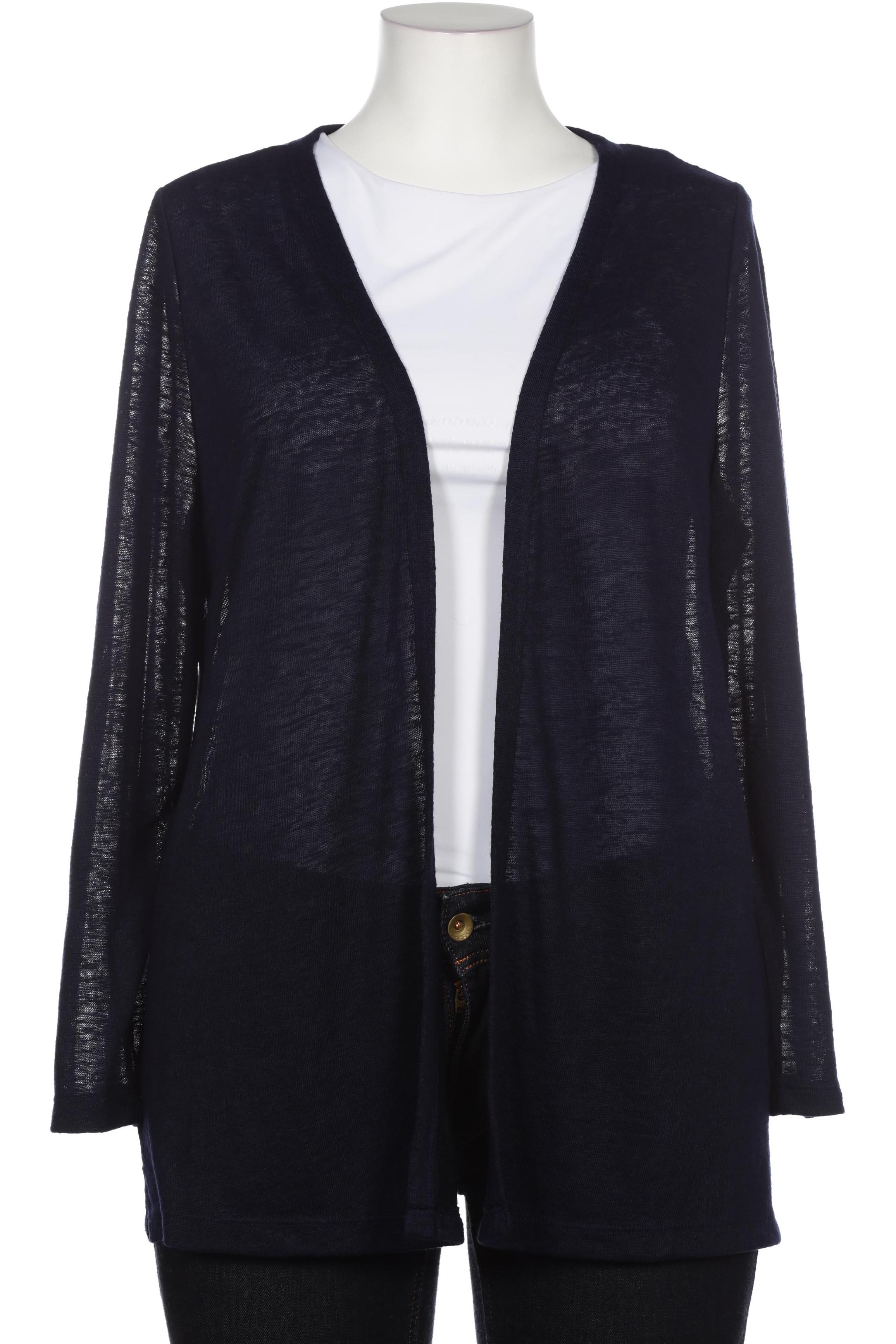 

Ulla Popken Damen Strickjacke, blau, Gr. 46