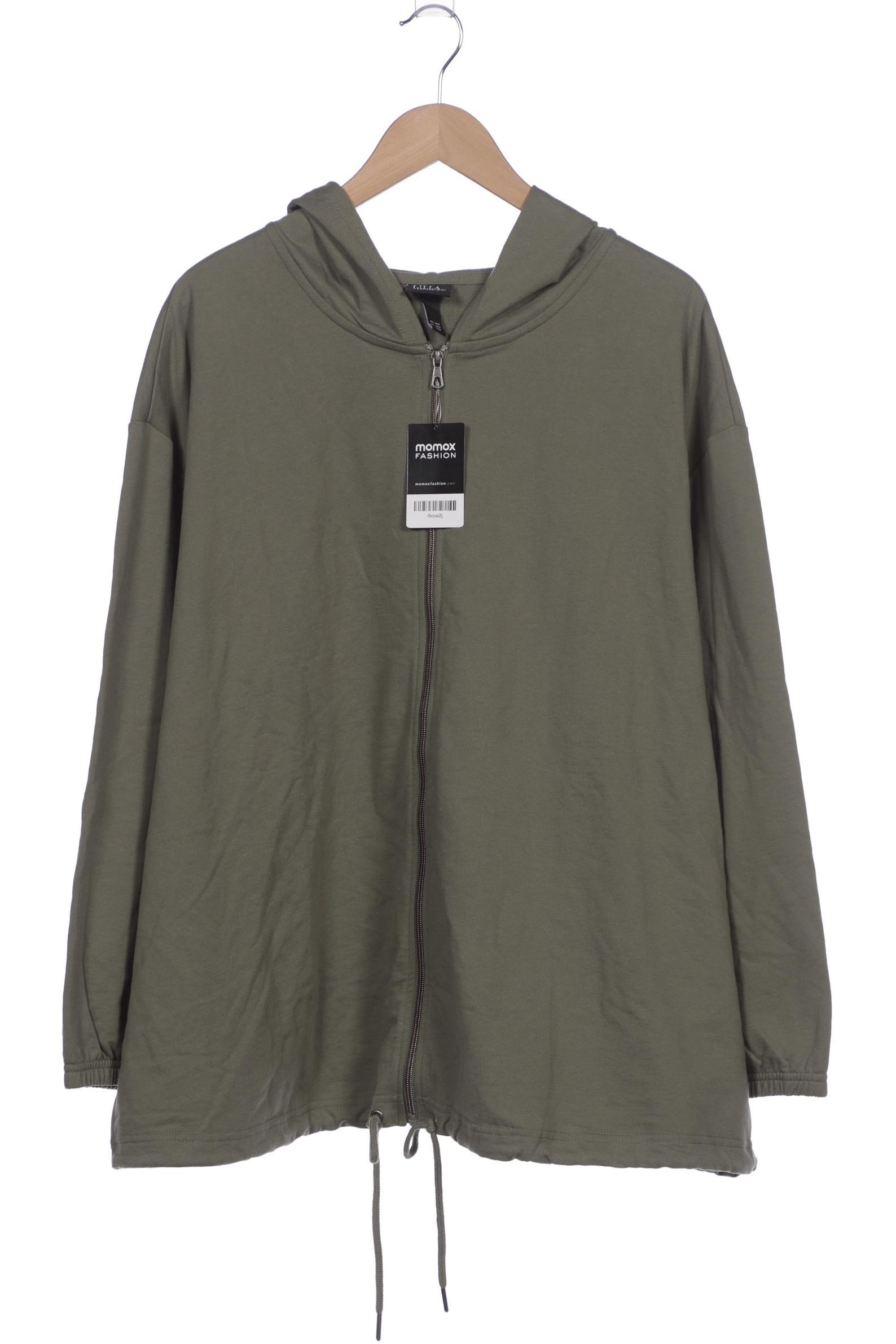 

Ulla Popken Damen Kapuzenpullover, grün, Gr. 58