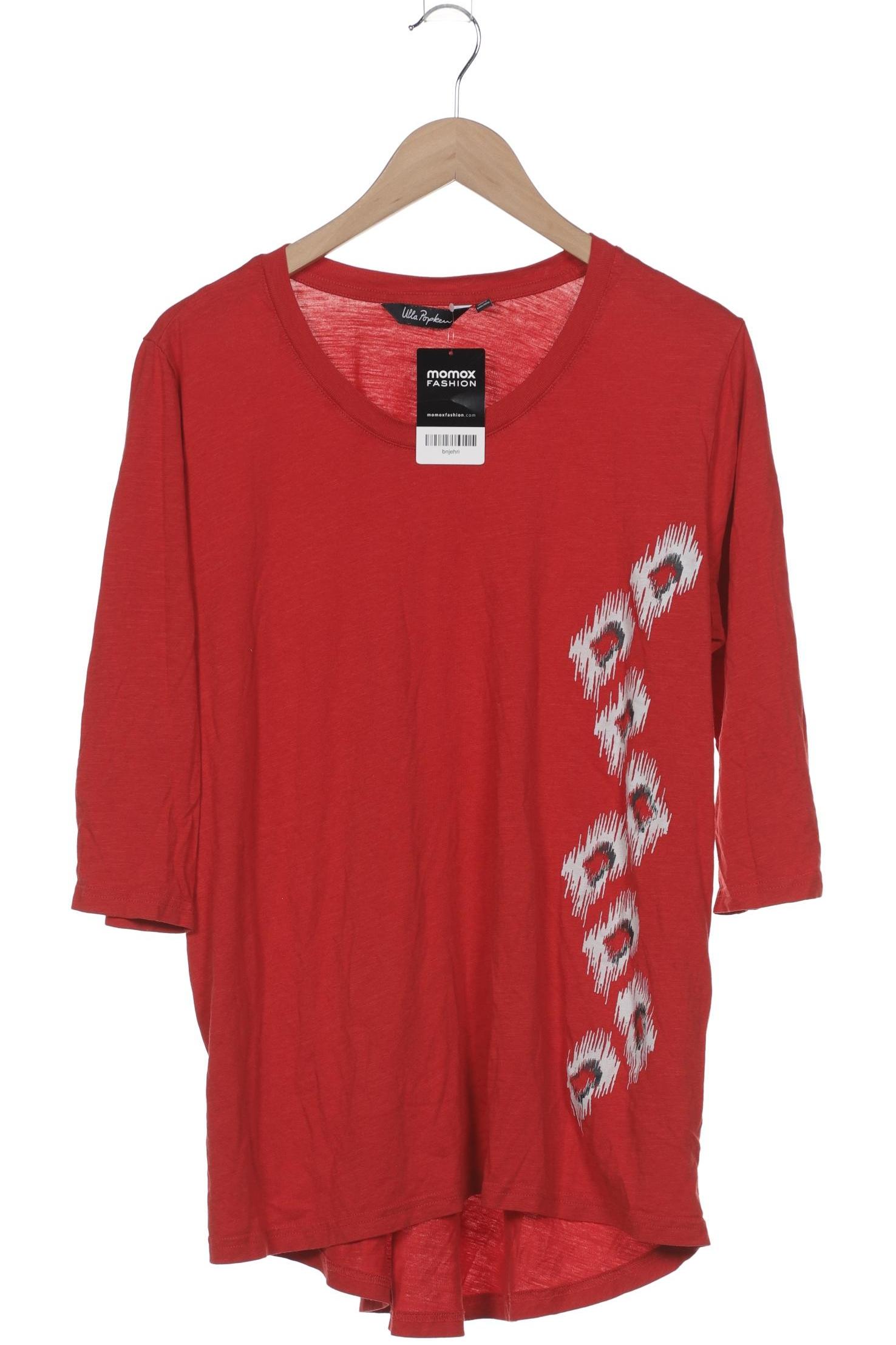

Ulla Popken Damen Langarmshirt, rot, Gr. 42
