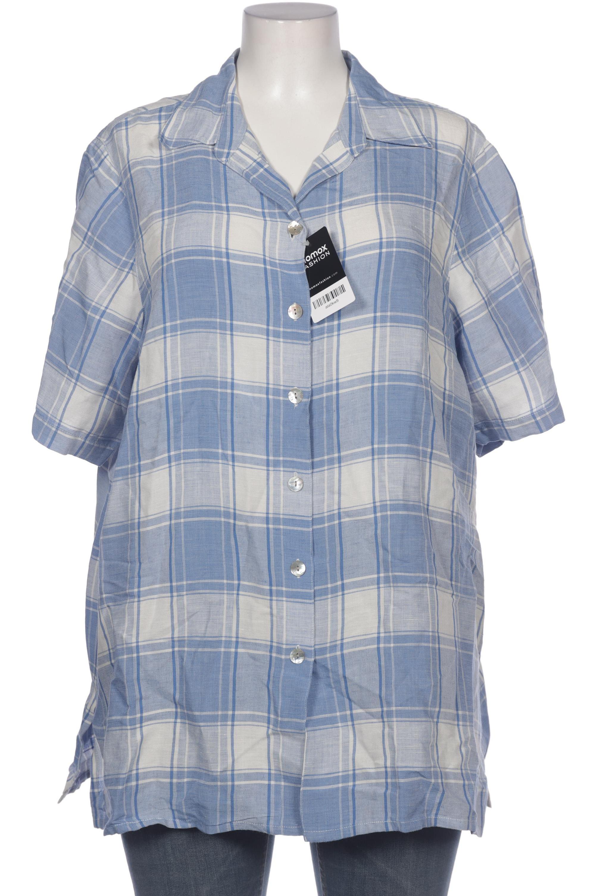 

Ulla Popken Damen Bluse, blau, Gr. 46