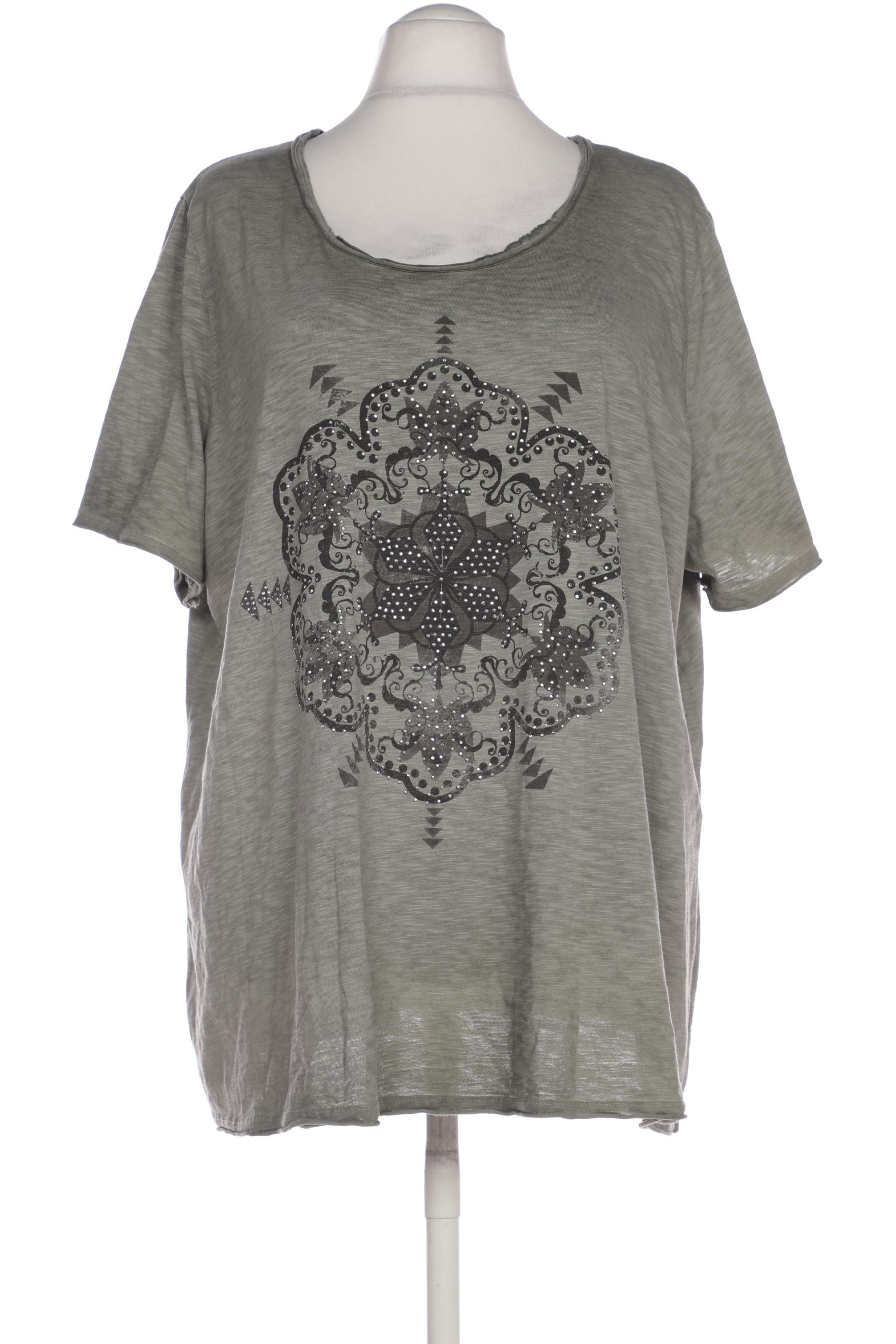 

Ulla Popken Damen T-Shirt, grün, Gr. 50
