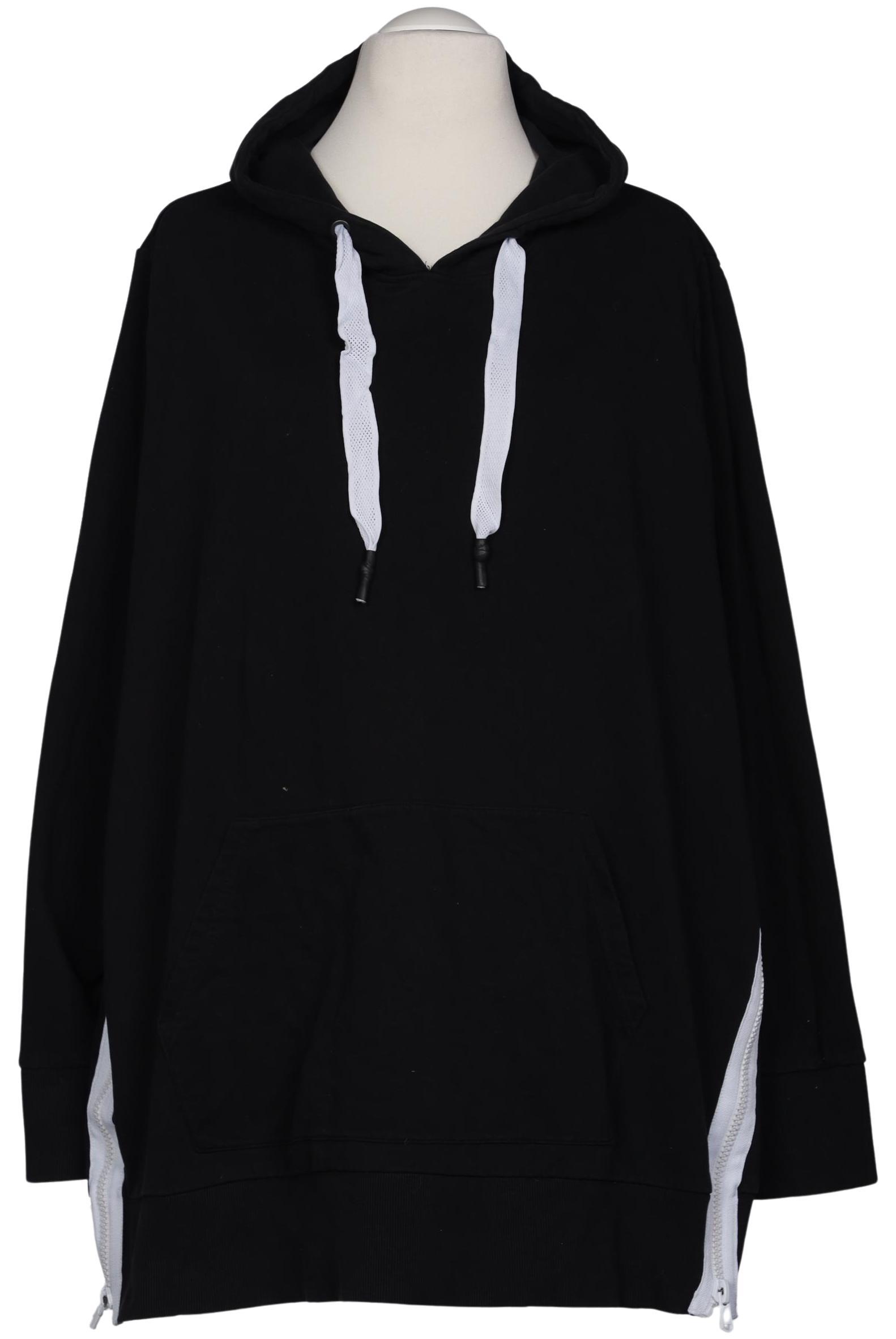 

Ulla Popken Damen Kapuzenpullover, schwarz, Gr. 58