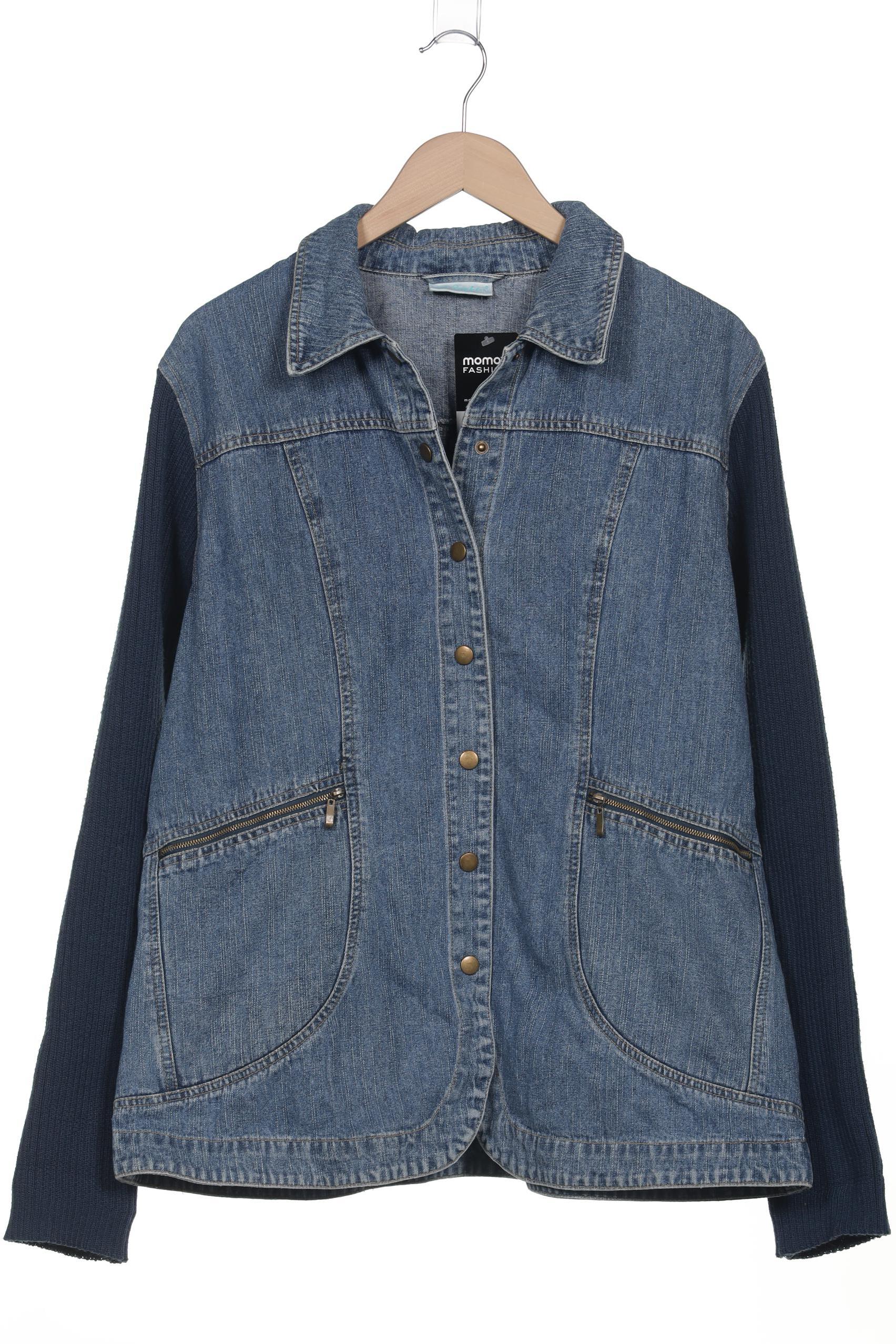 

Ulla Popken Damen Jacke, blau, Gr. 48