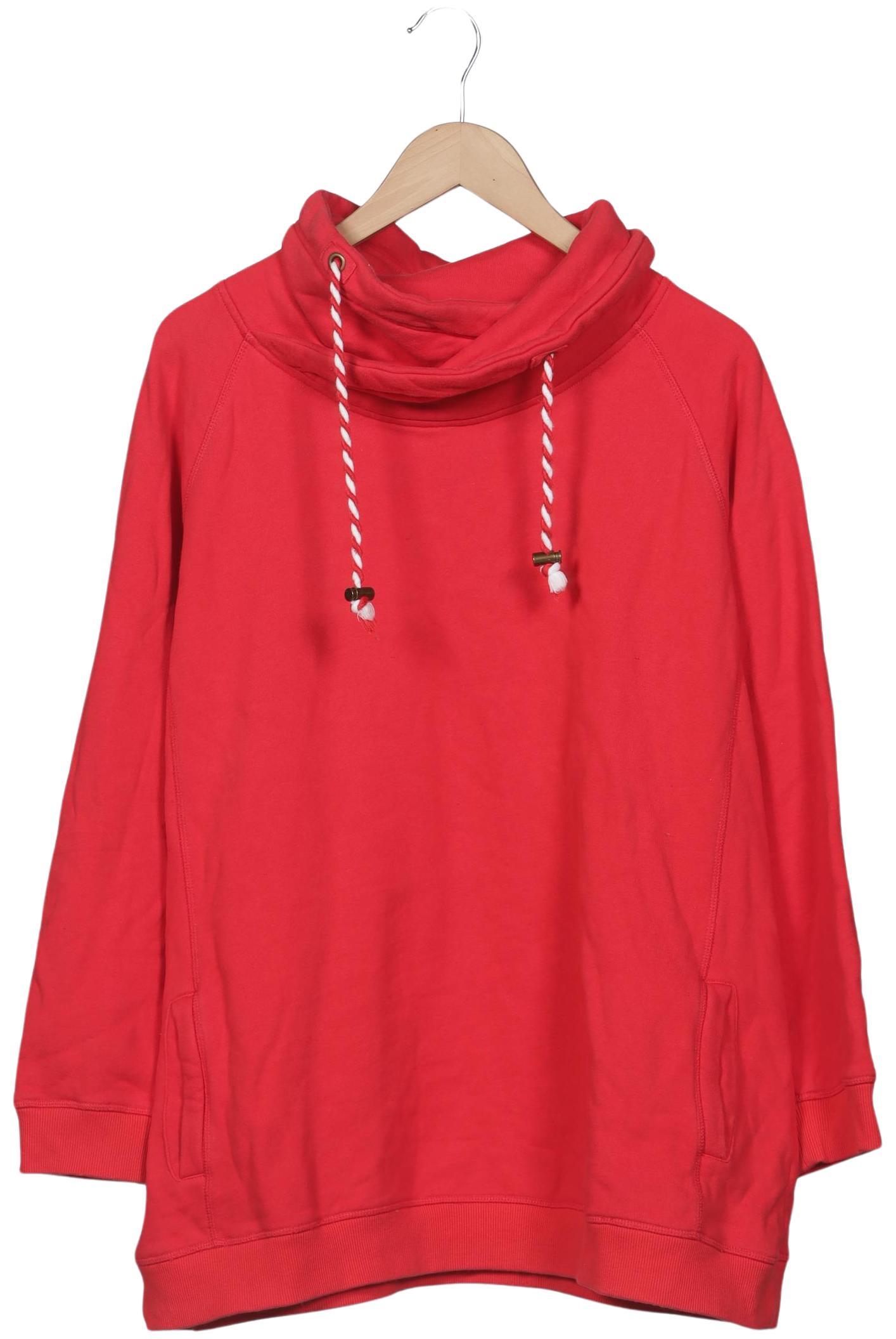 

Ulla Popken Damen Sweatshirt, rot, Gr. 46